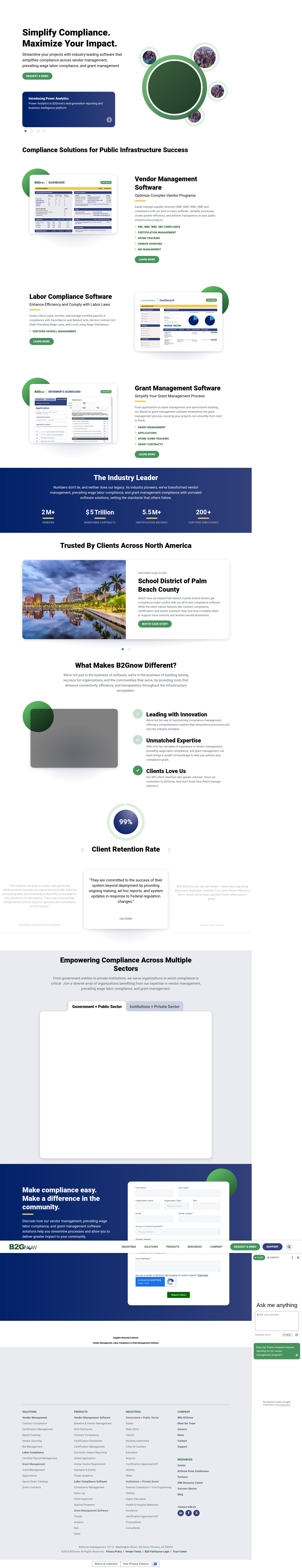 Screenshot of b2gnow.com