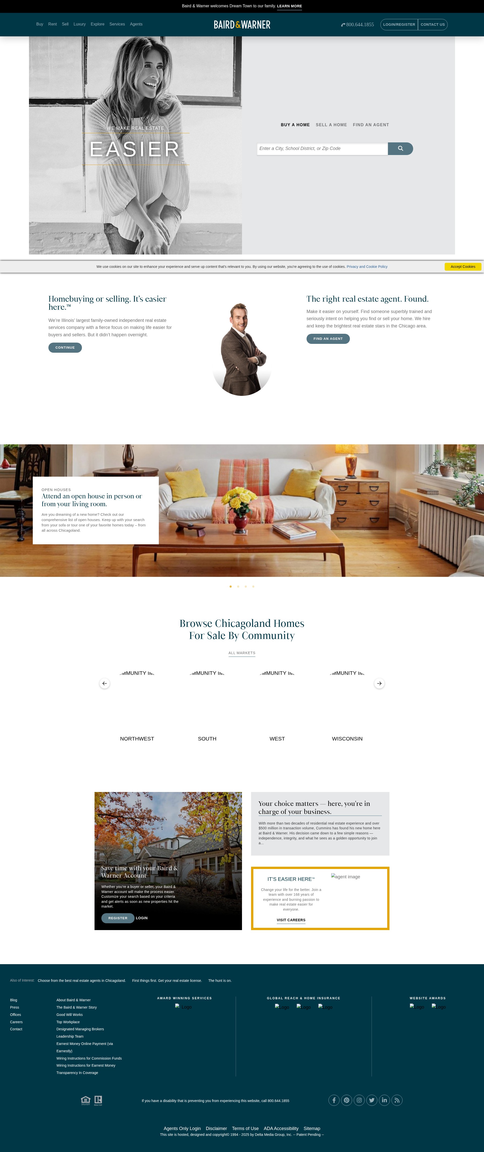Screenshot of bairdwarner.com