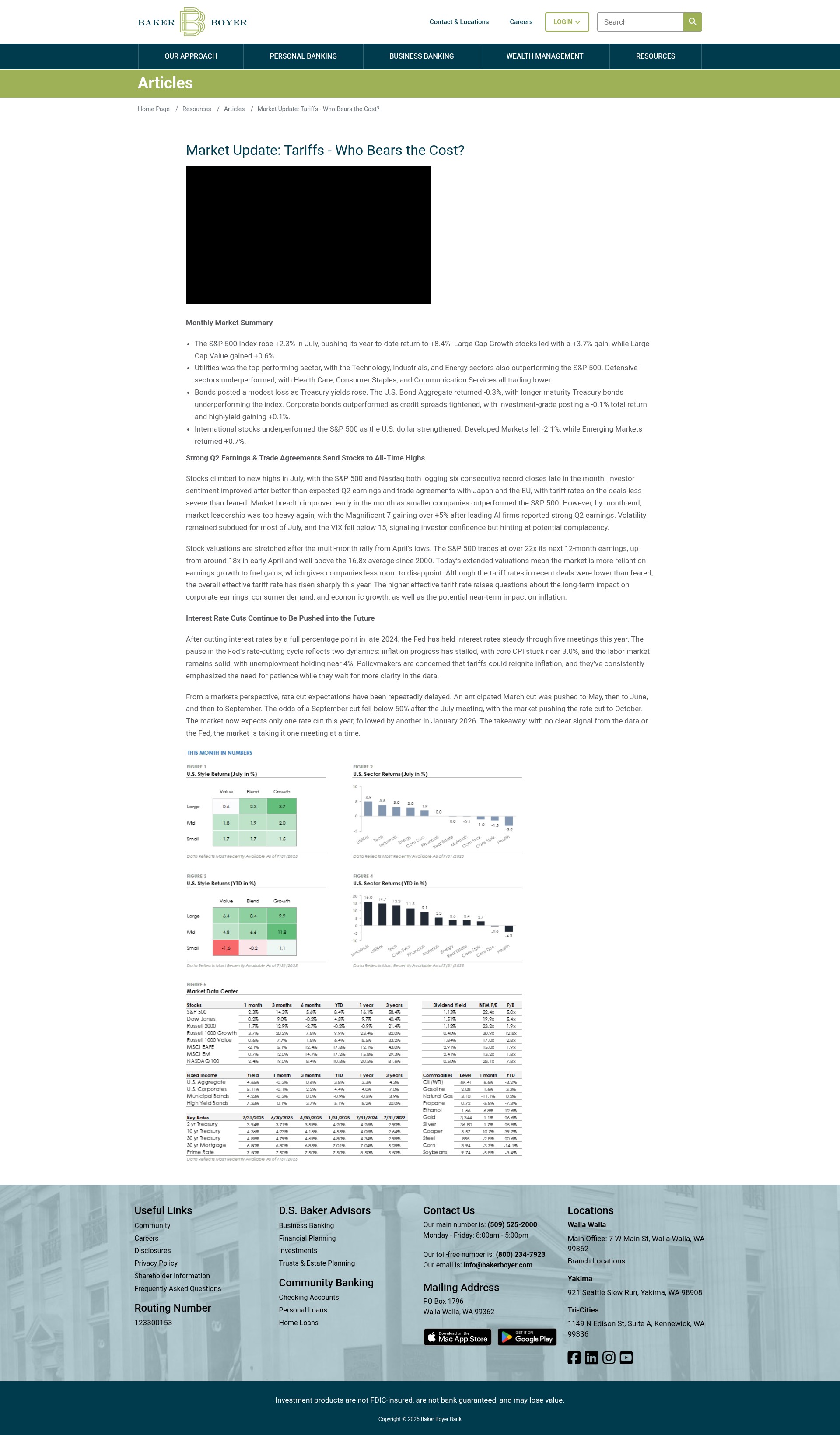 Screenshot of bakerboyer.com