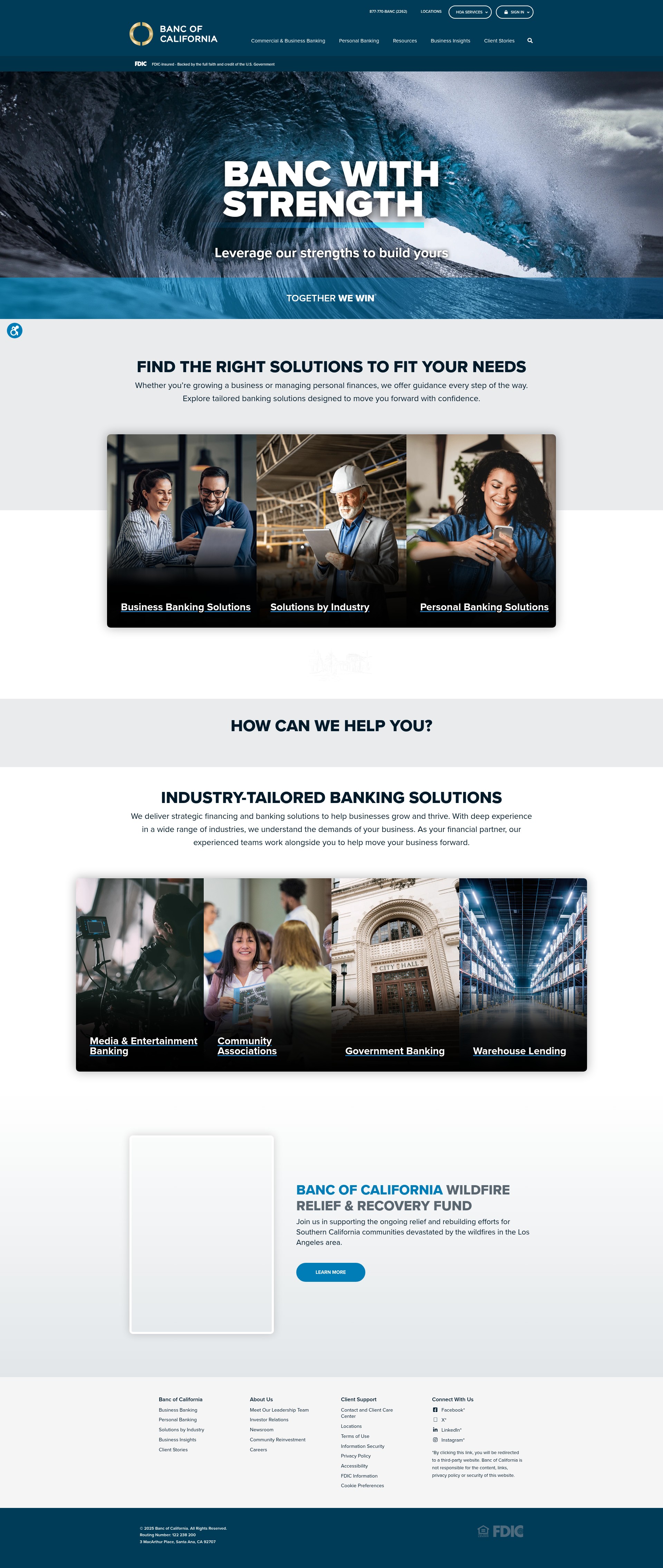 Screenshot of bancofcal.com