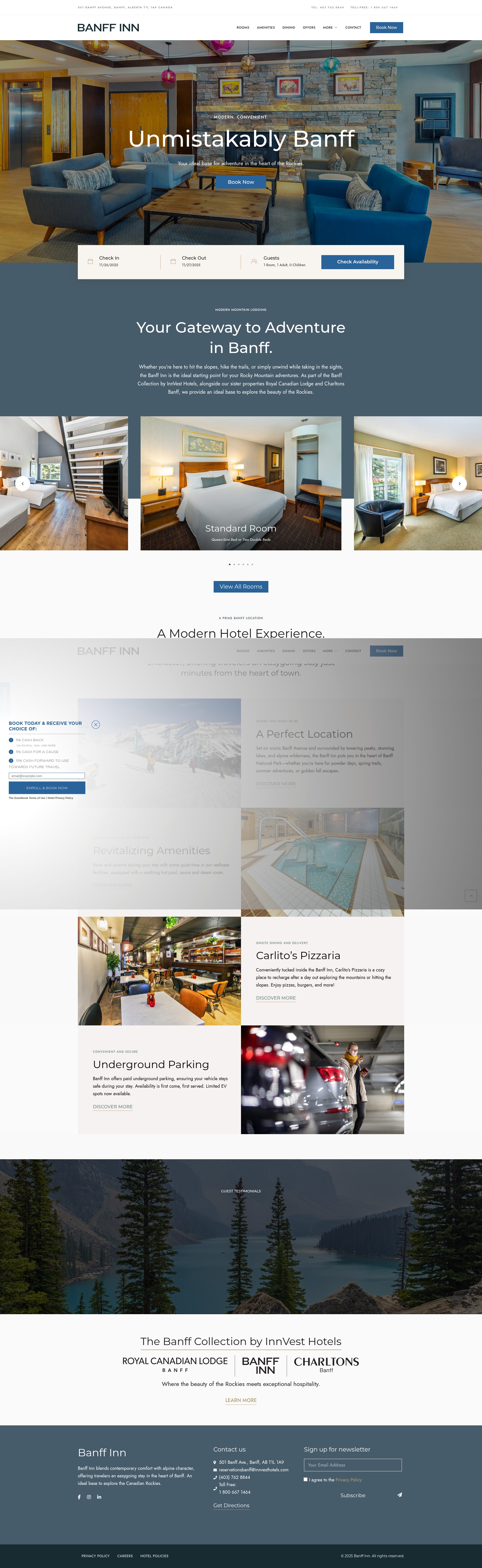 Screenshot of banffinn.com