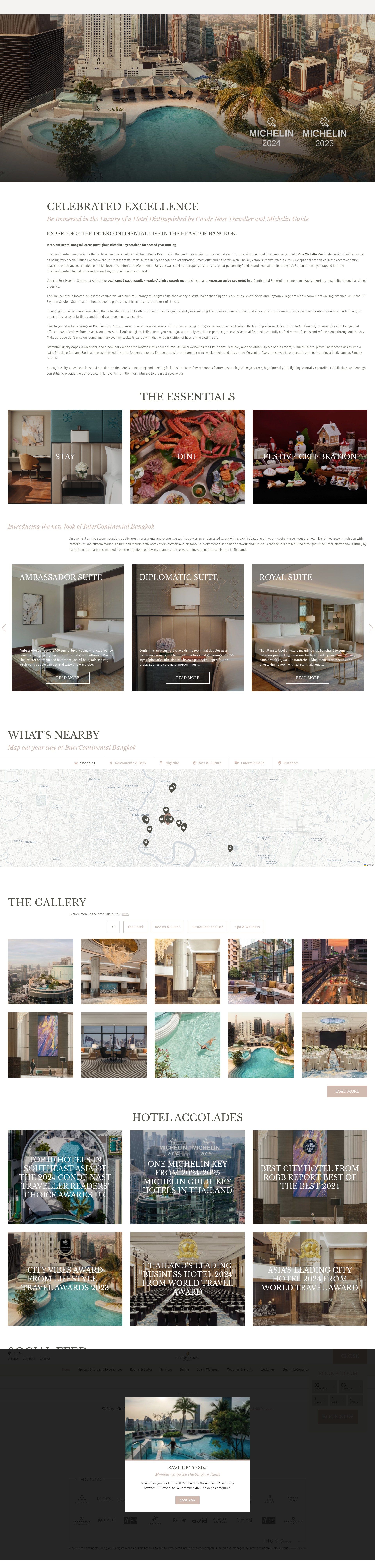 Screenshot of bangkok.intercontinental.com