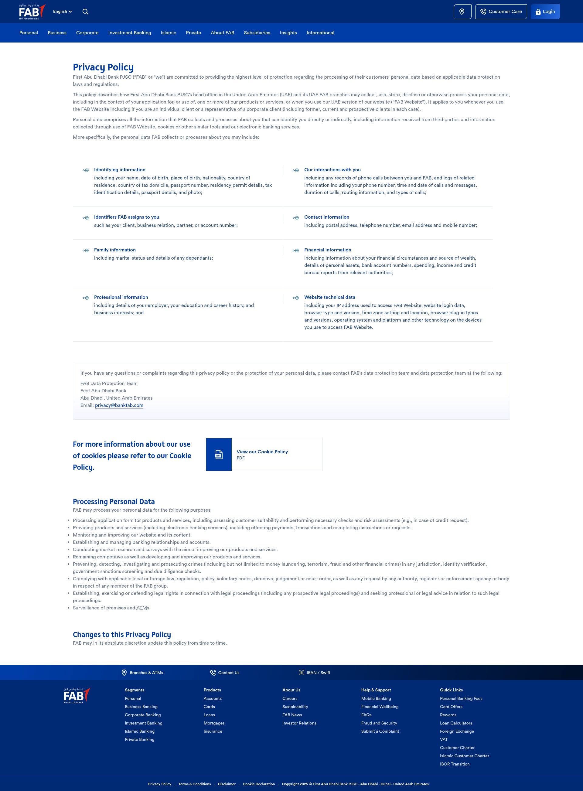 Screenshot of bankfab.com