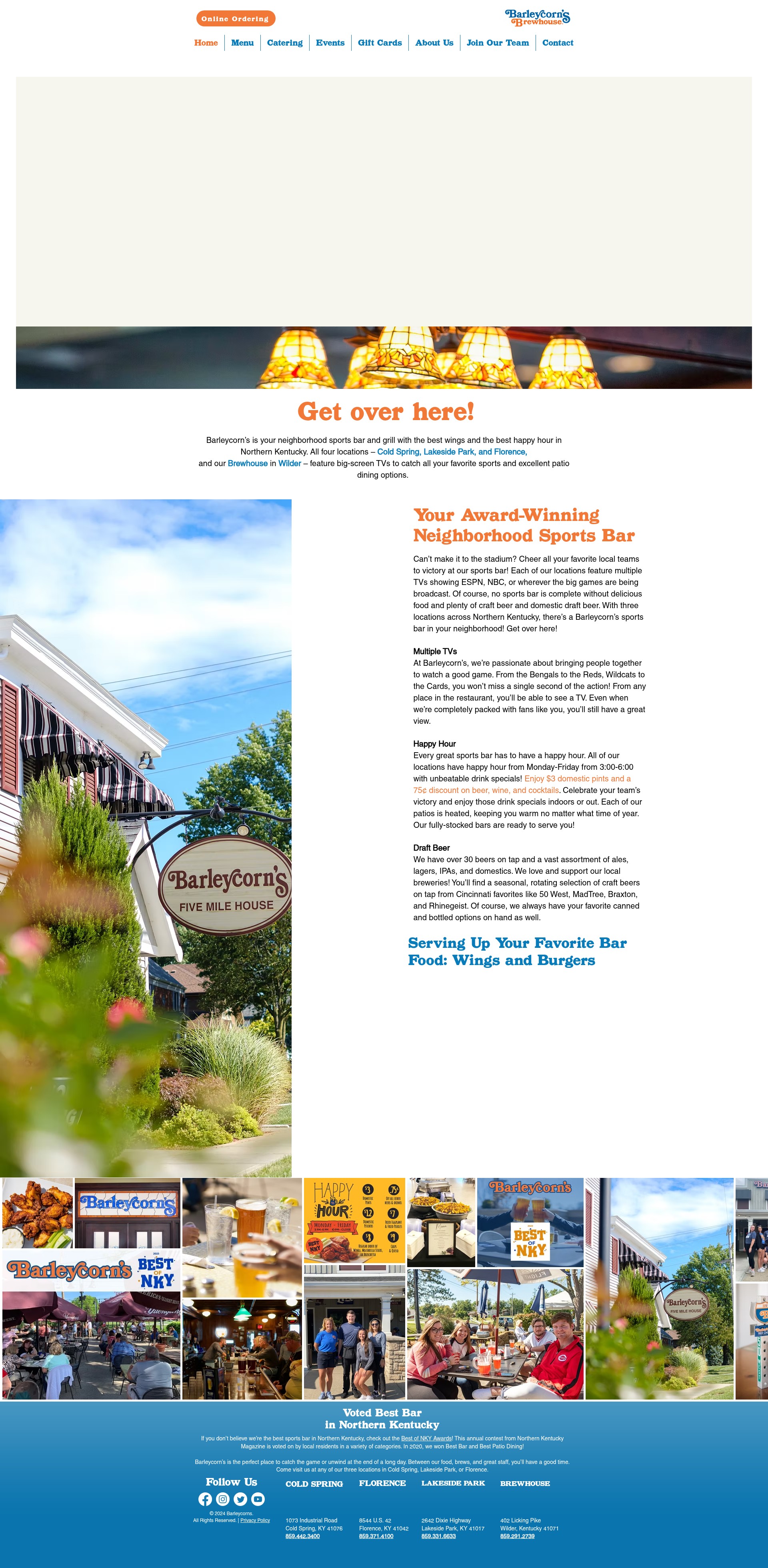 Screenshot of barleycorns.com