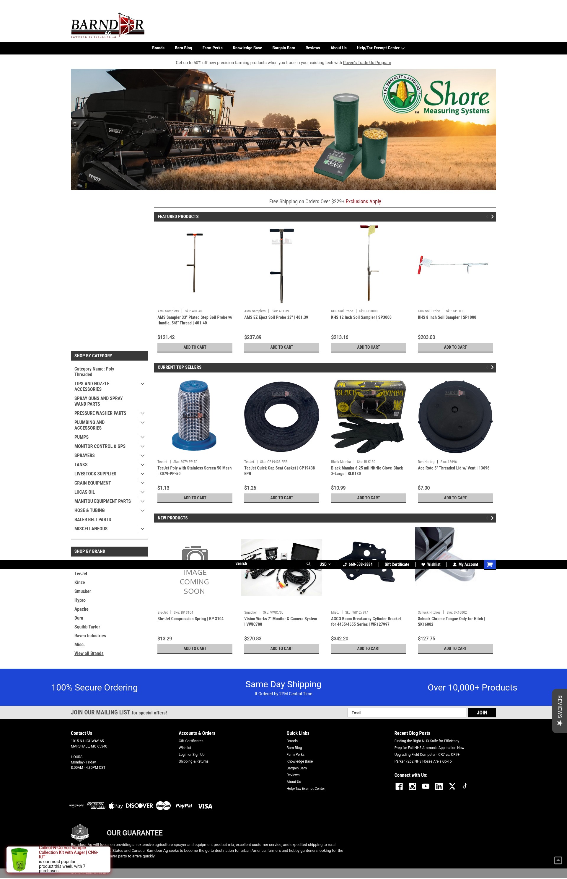 Screenshot of barndoorag.com