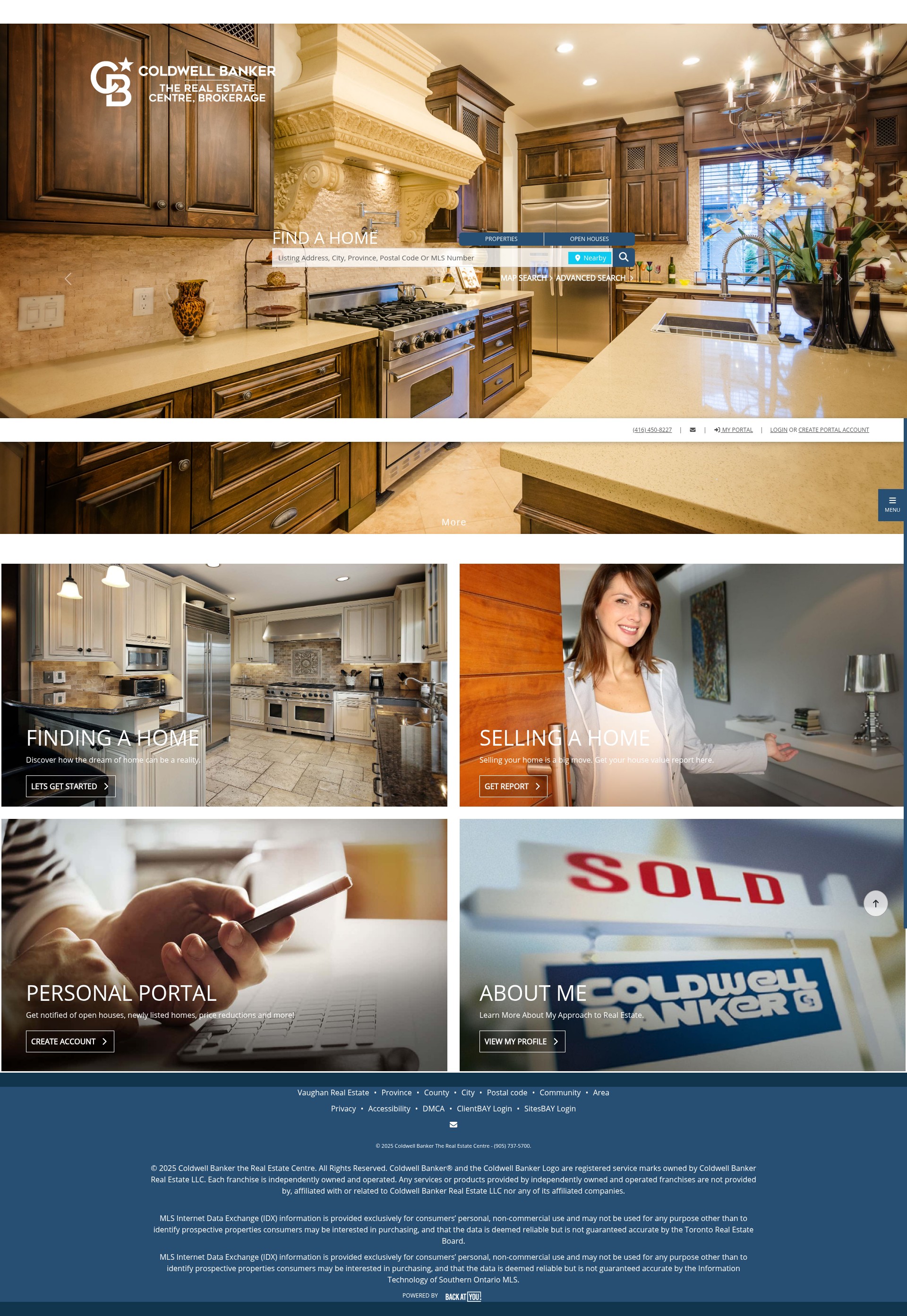 Screenshot of bartenosi.cbtherealestatecentre.com