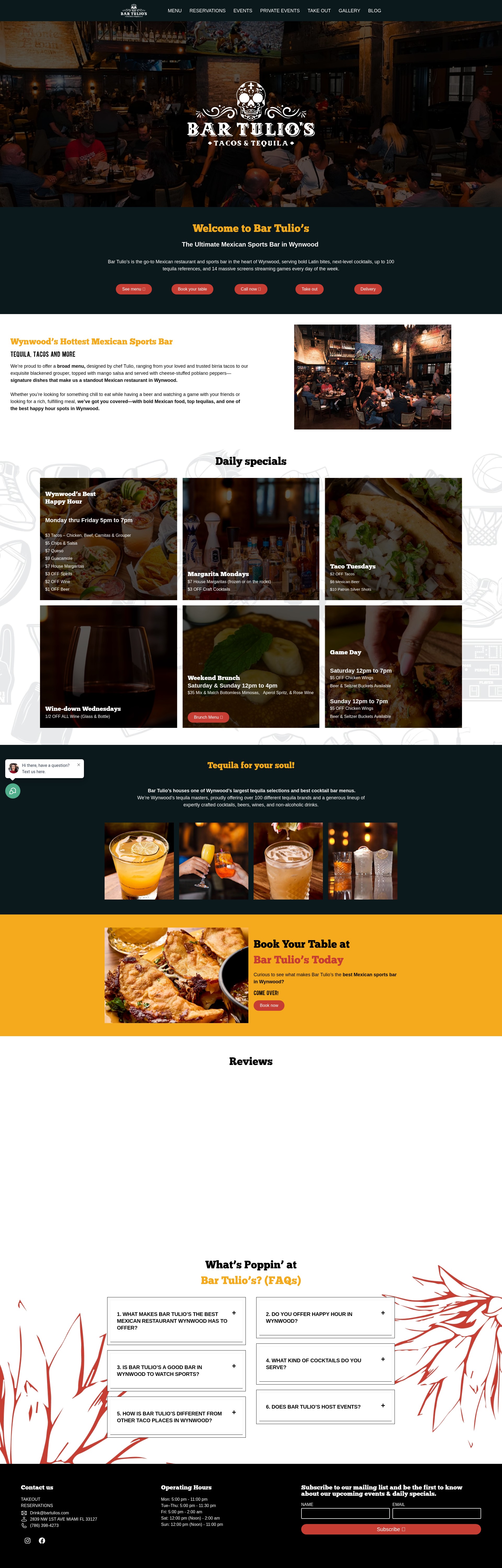 Screenshot of bartulios.com