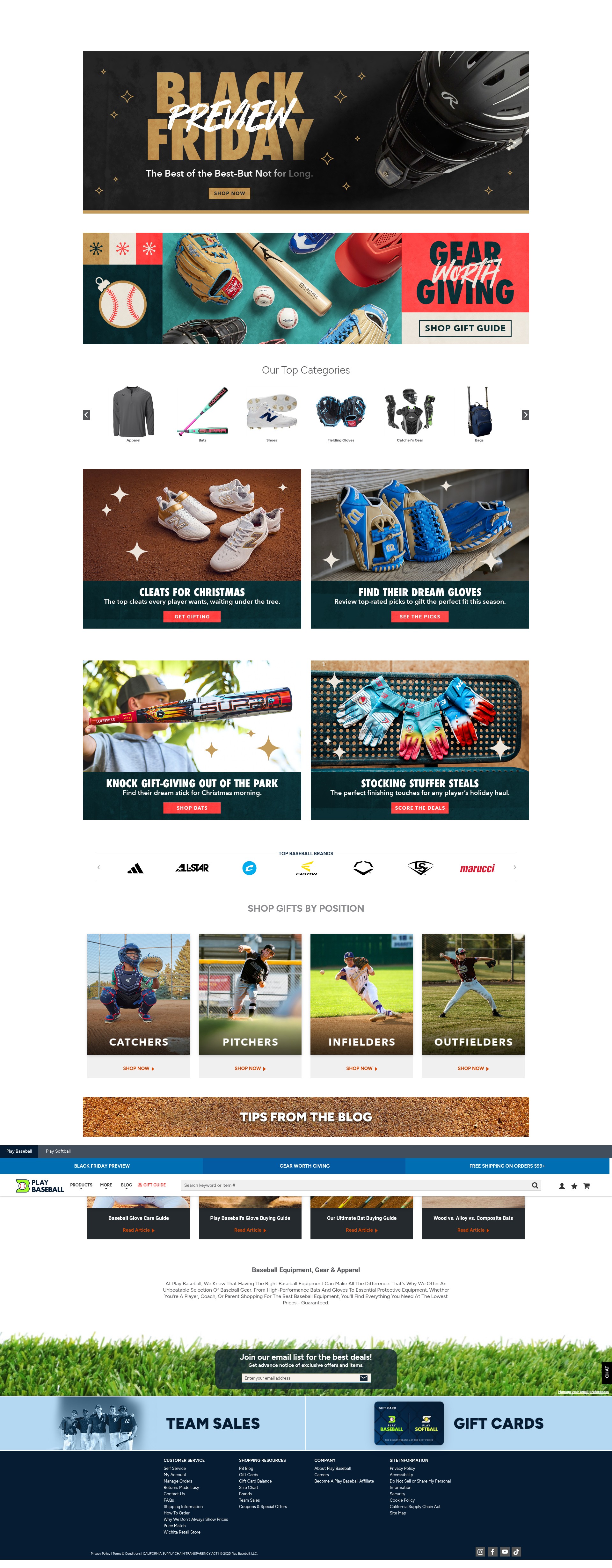 Screenshot of baseballsavings.com