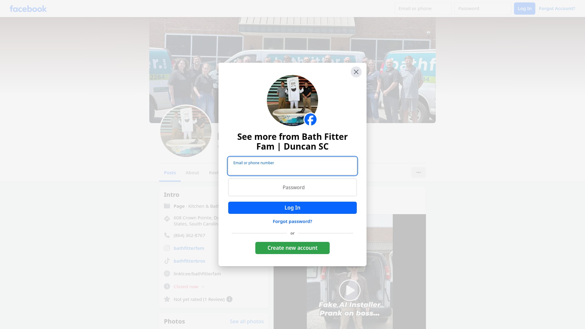 Screenshot of bathfitteraugusta.com