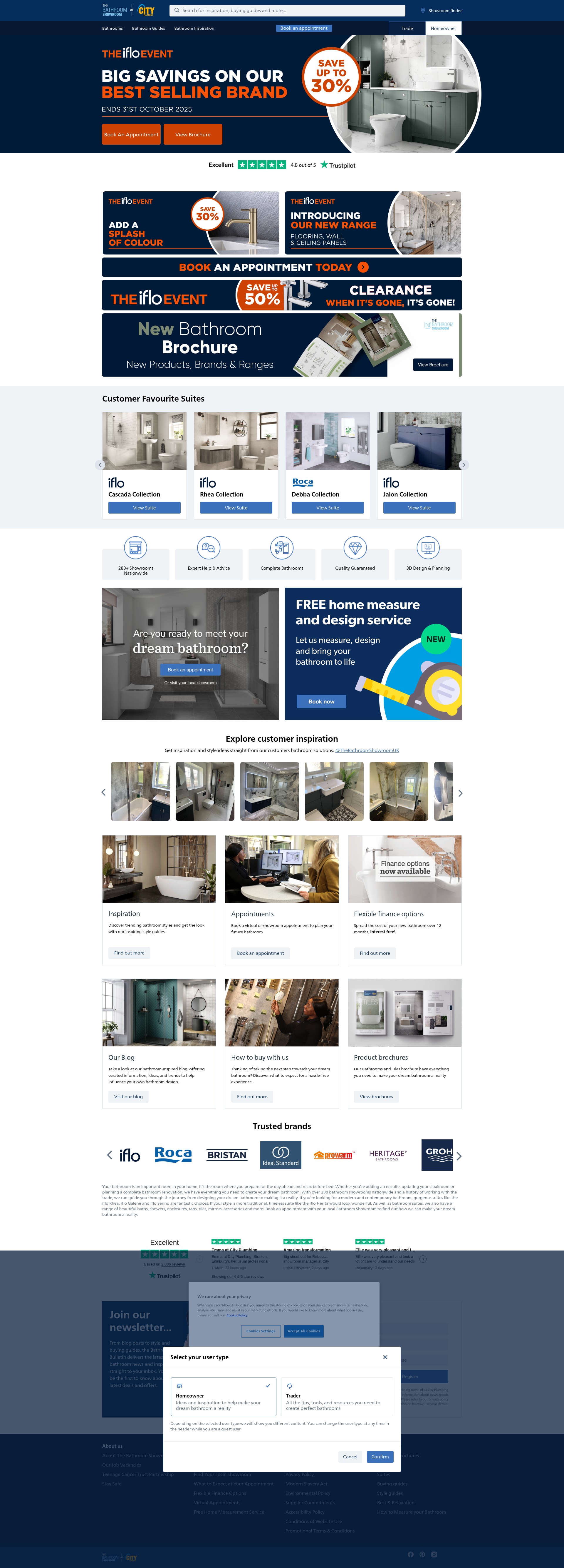 Screenshot of bathrooms.com