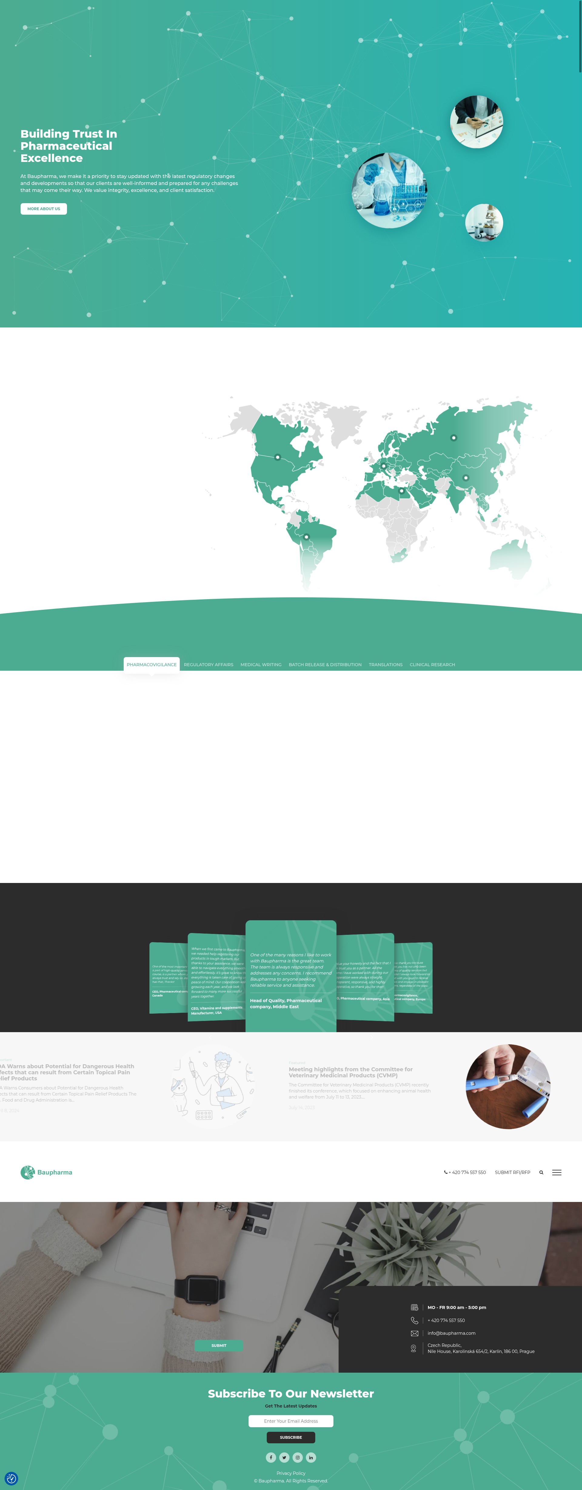 Screenshot of baupharma.com