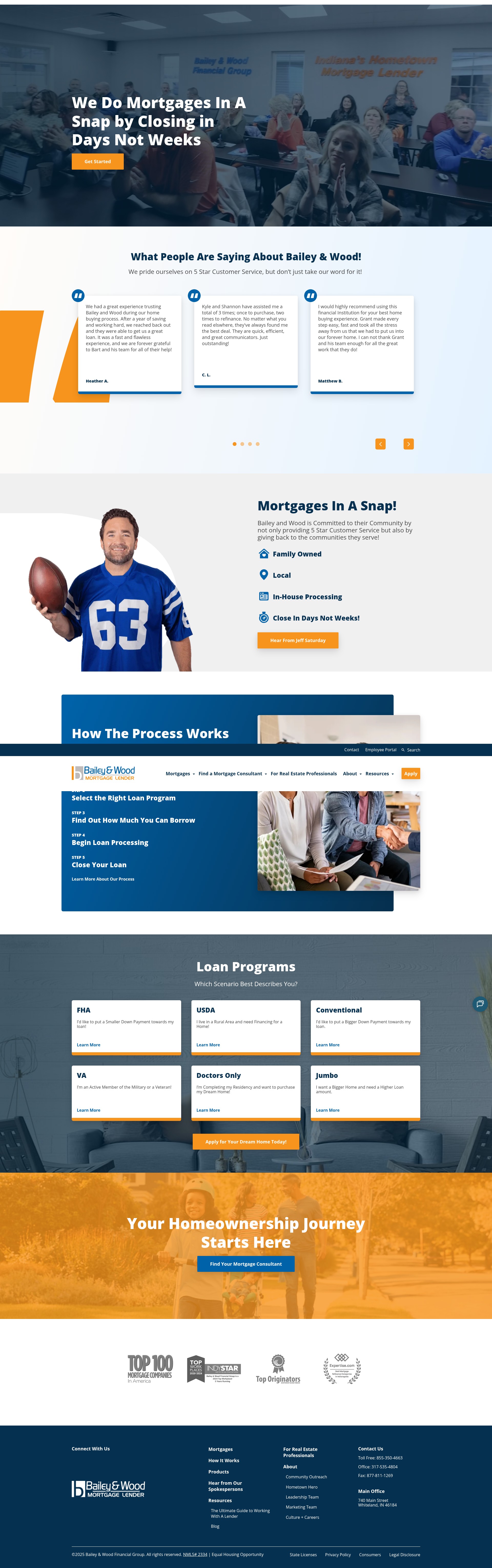 Screenshot of bawfg.com