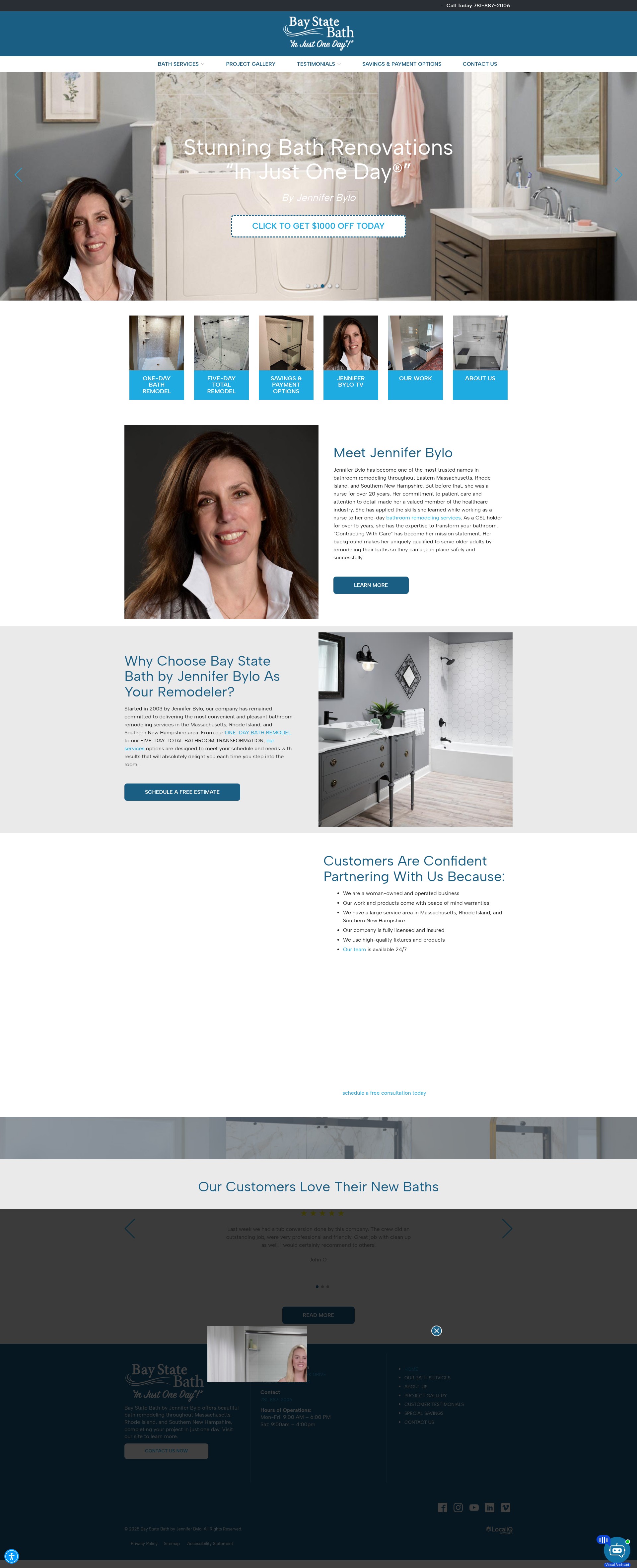 Screenshot of baystatebath.com