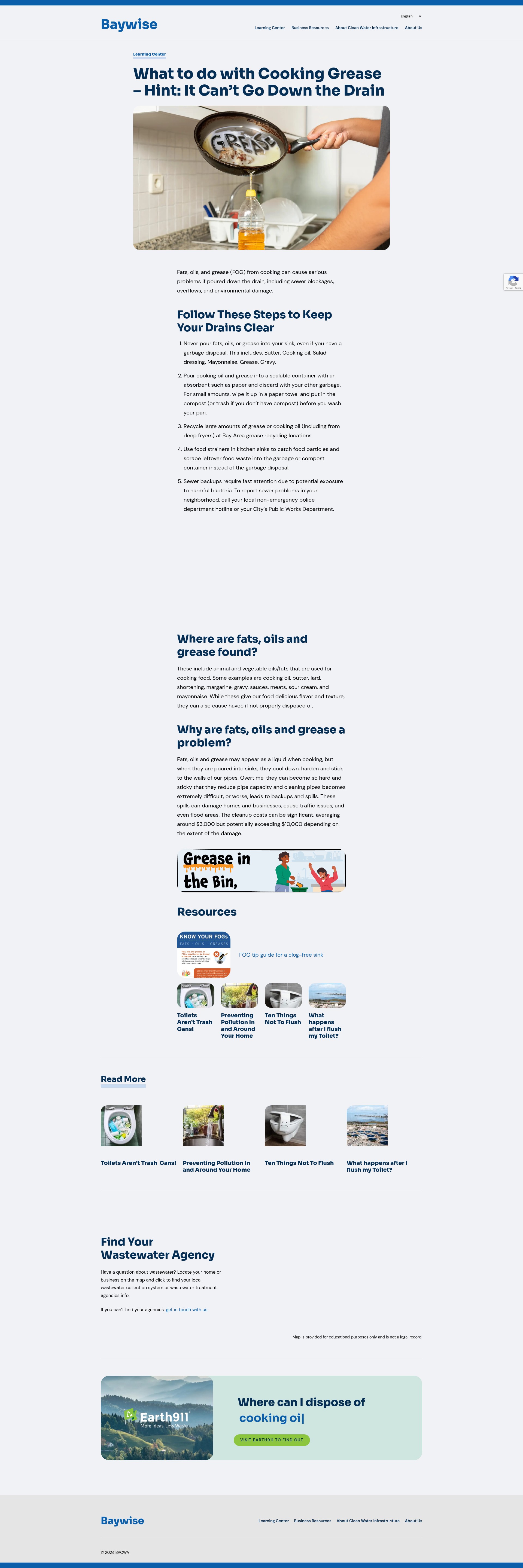 Screenshot of baywise.org