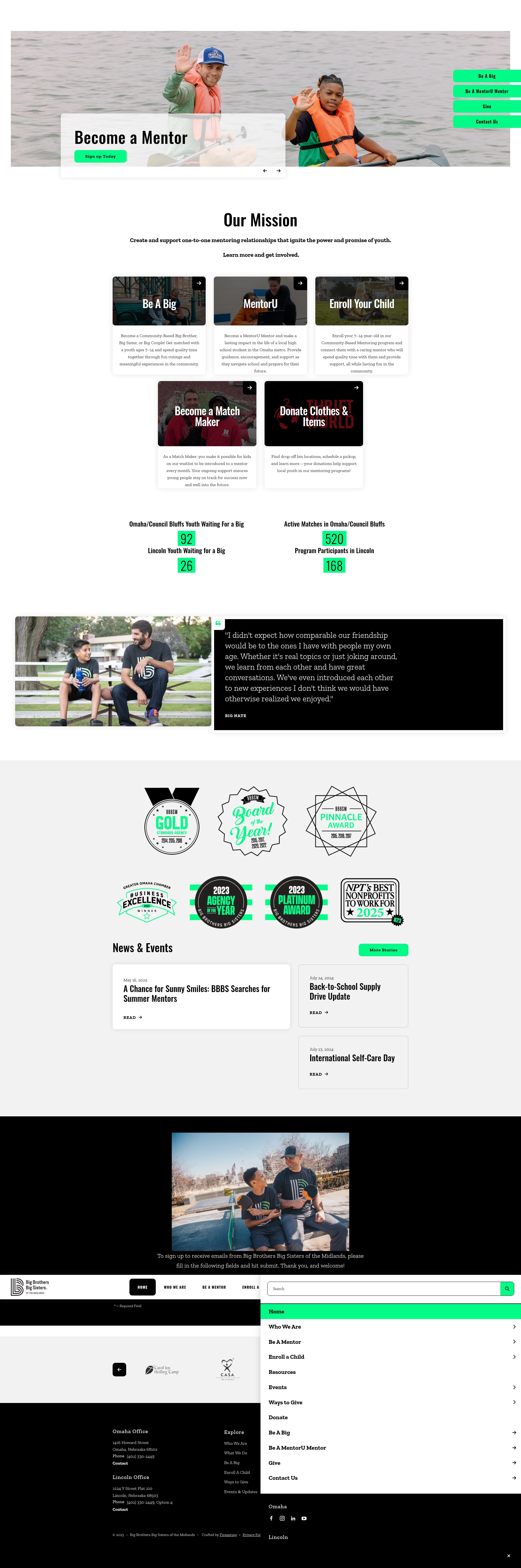 Screenshot of bbbsmidlands.org