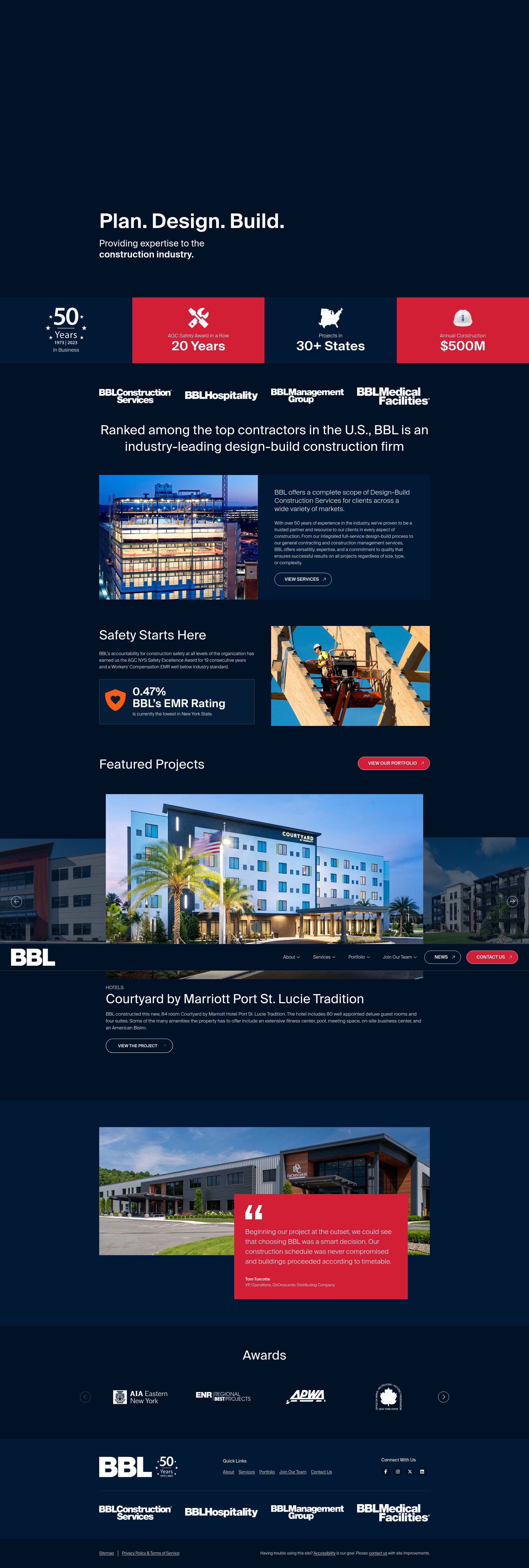 Screenshot of bblinc.com