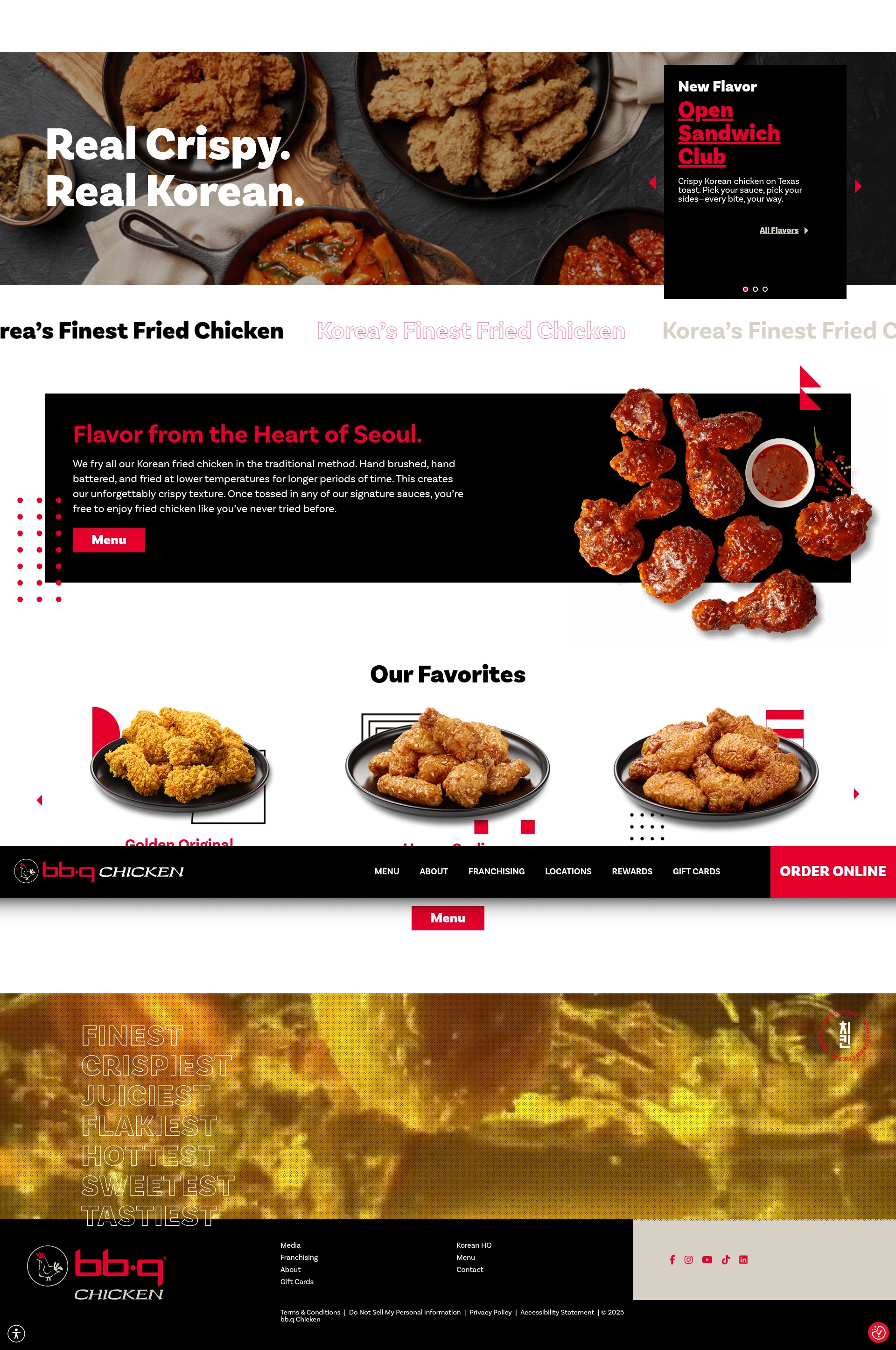 Screenshot of bbqchicken.com