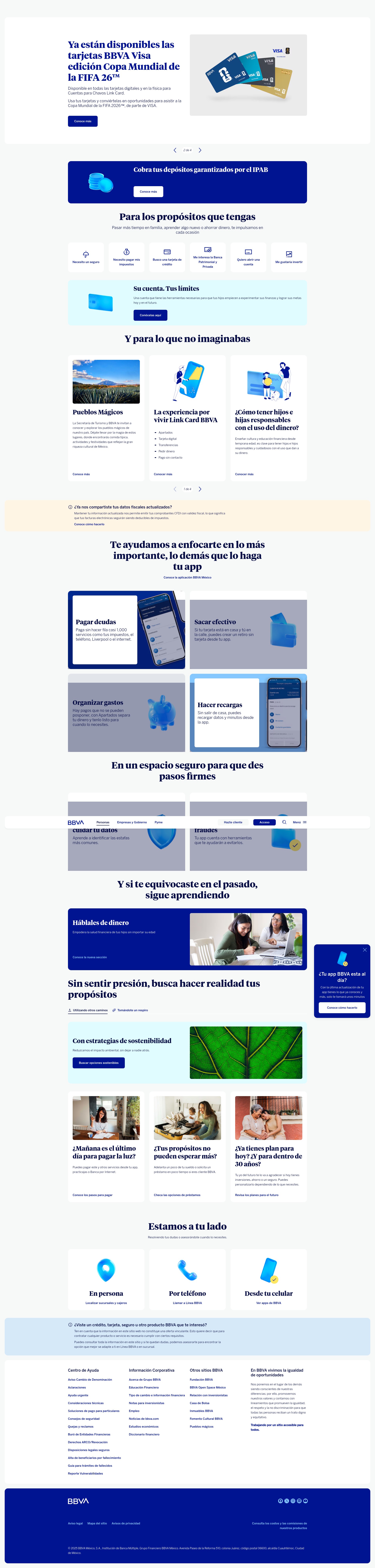 Screenshot of bbva.mx