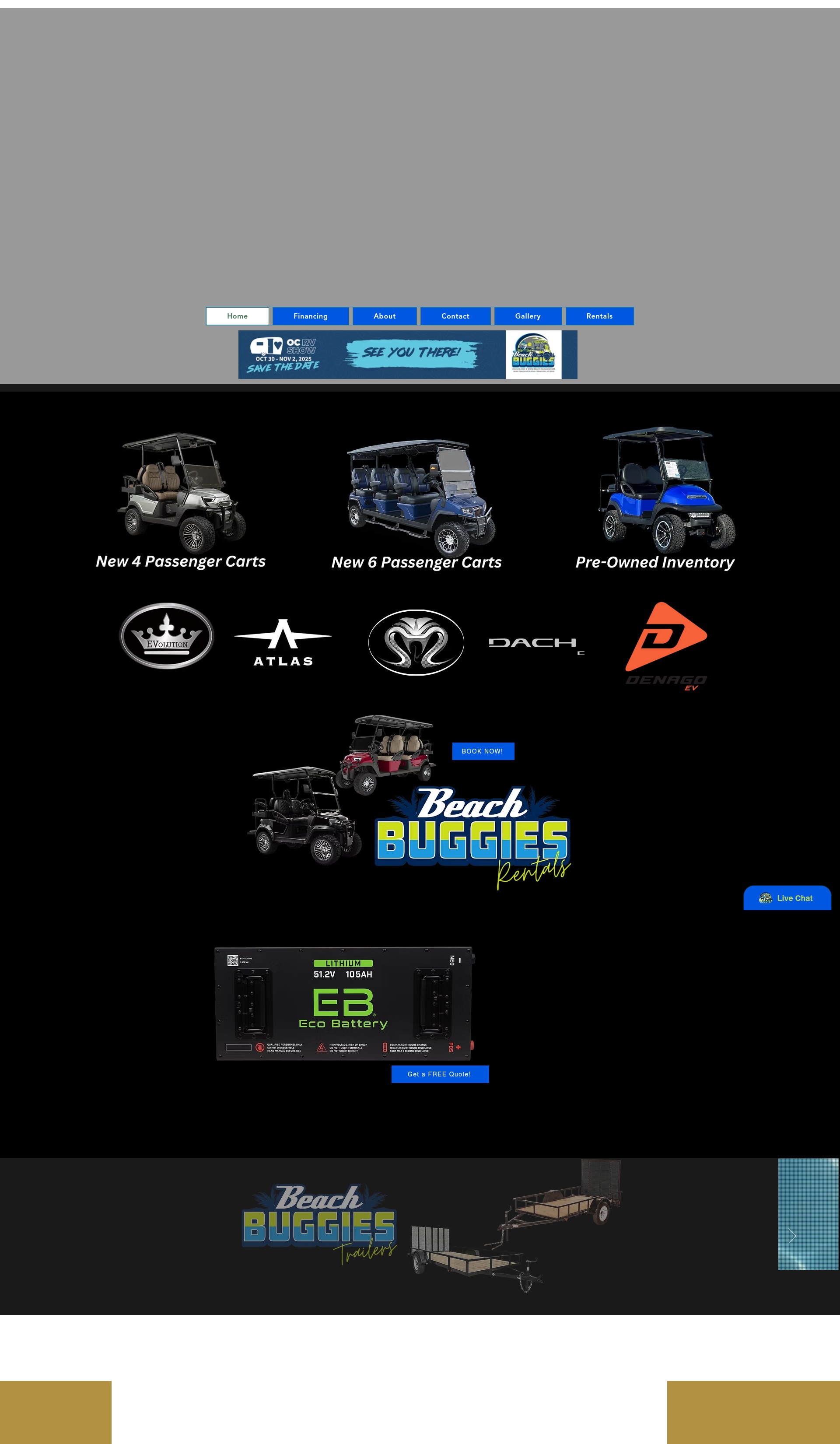 Screenshot of beach-buggies.com