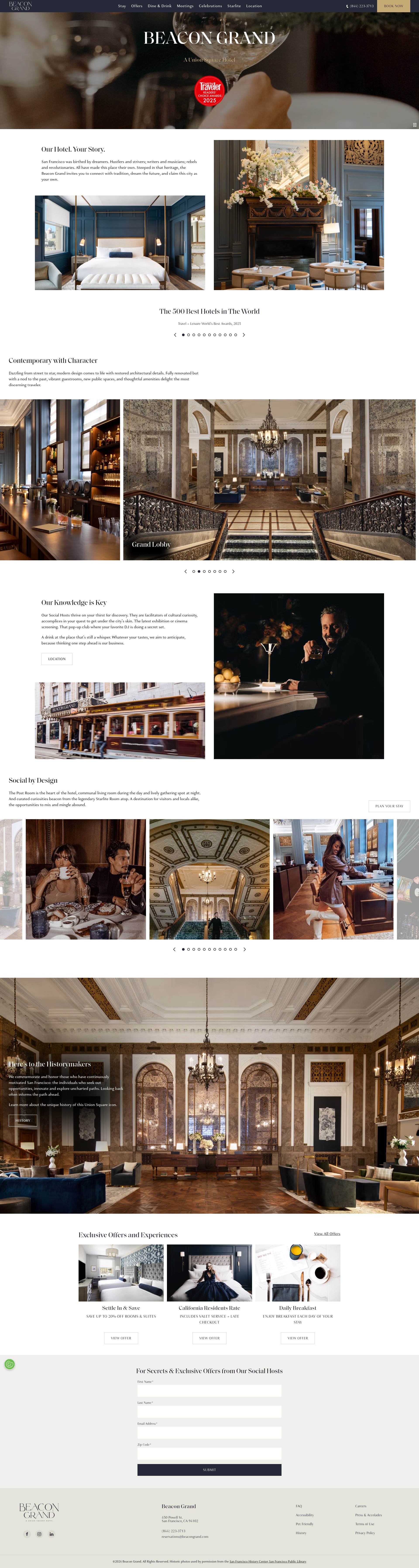 Screenshot of beacongrand.com