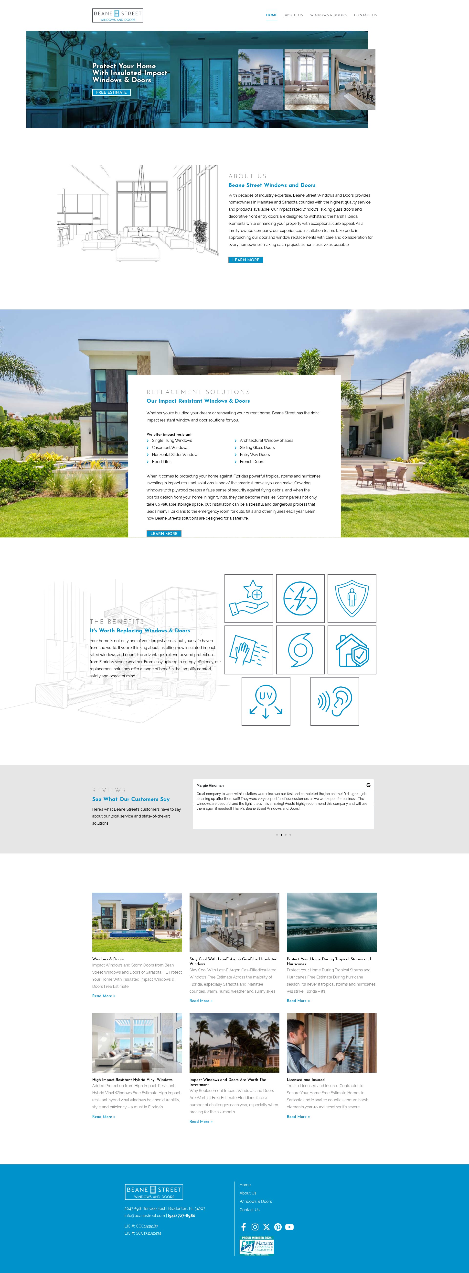 Screenshot of beanestreet.com