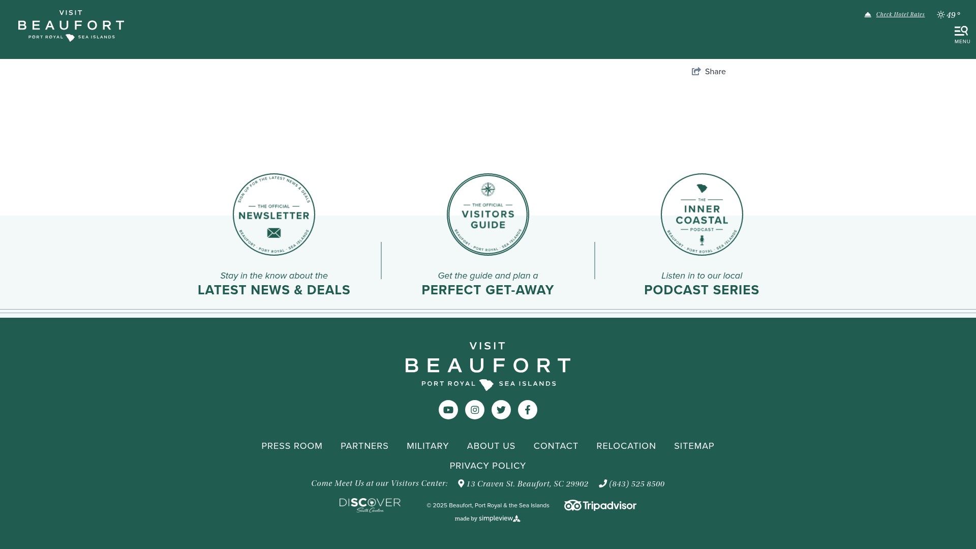 Screenshot of beaufortsc.org