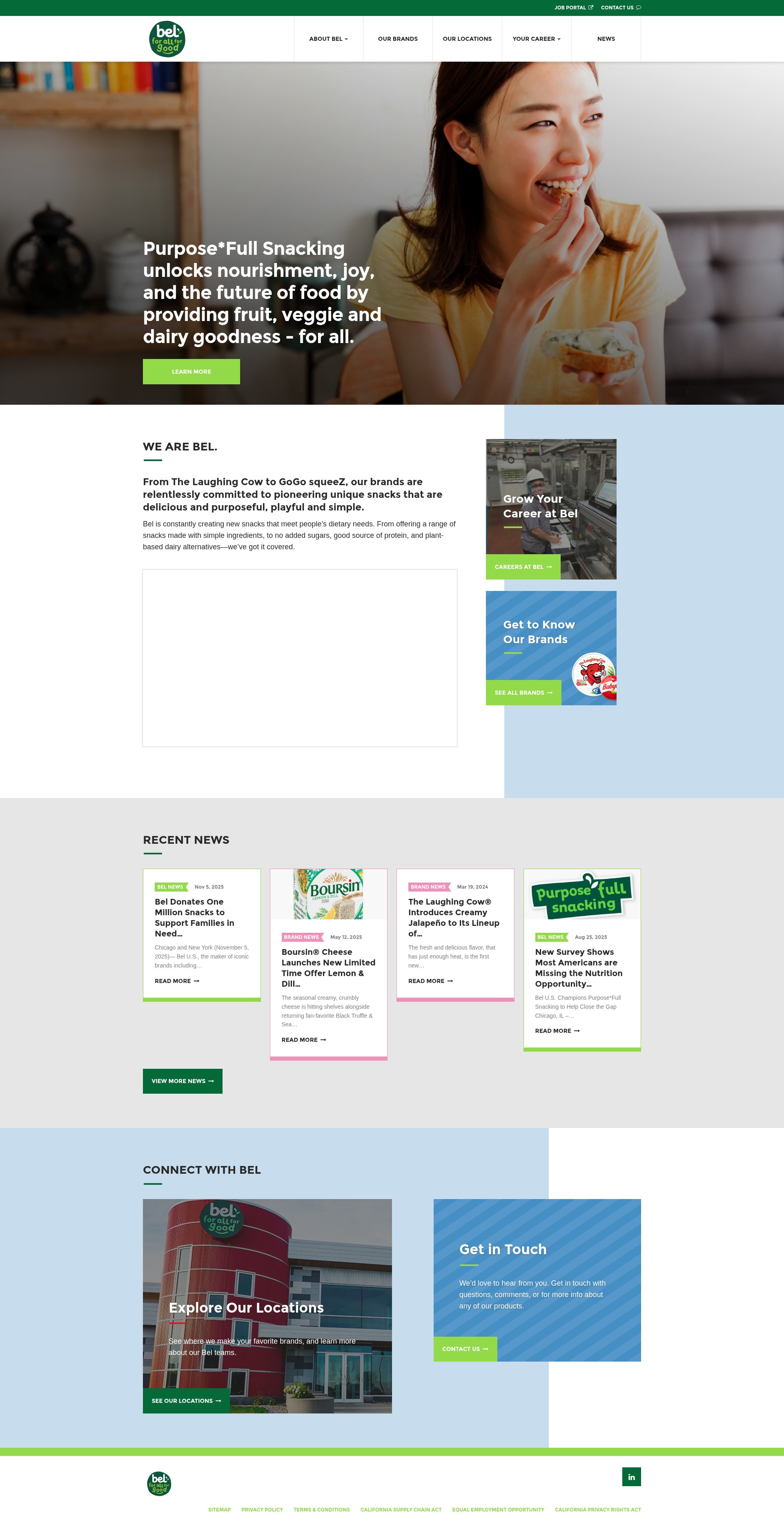 Screenshot of belbrandsusa.com