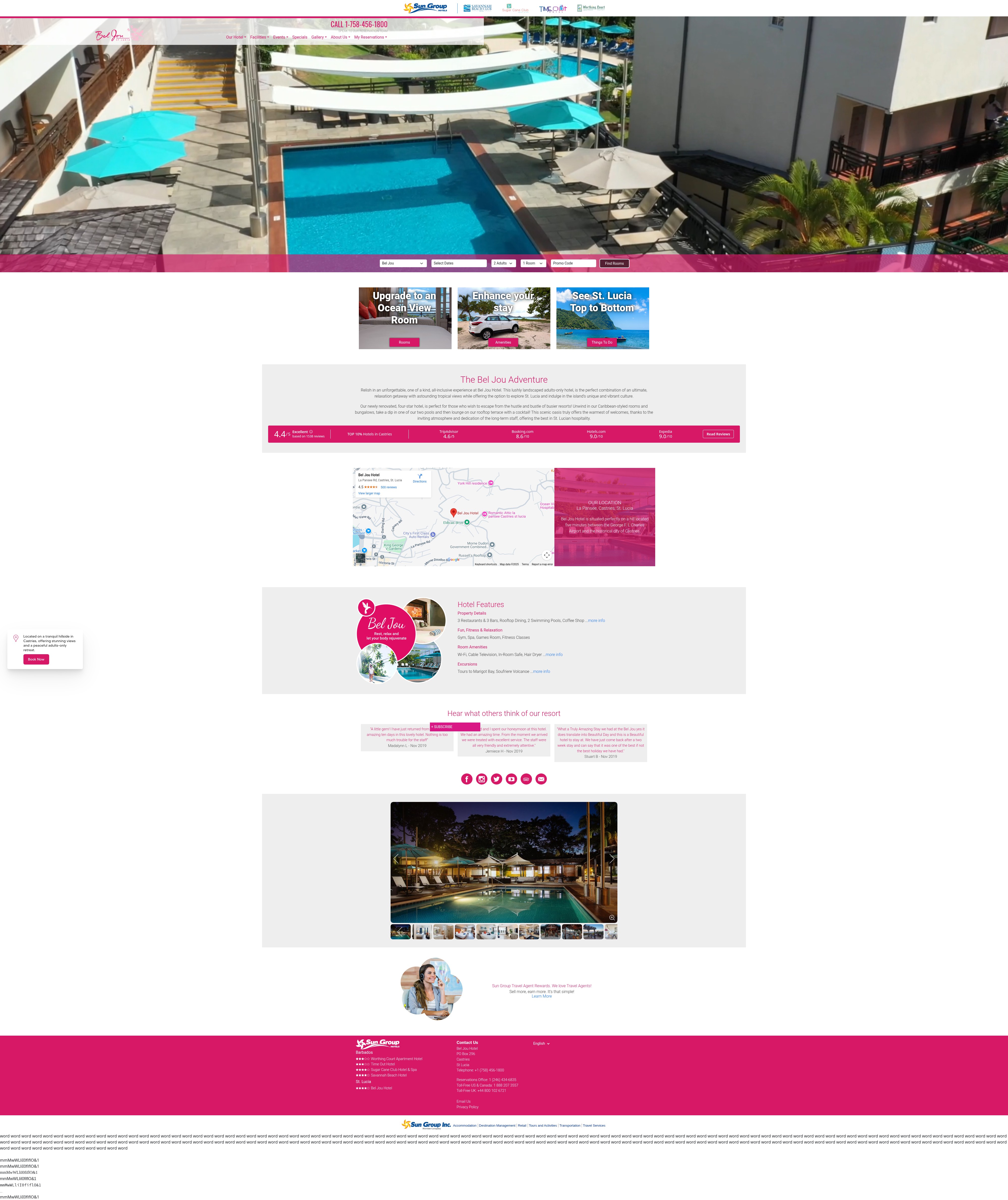 Screenshot of beljouhotel.com