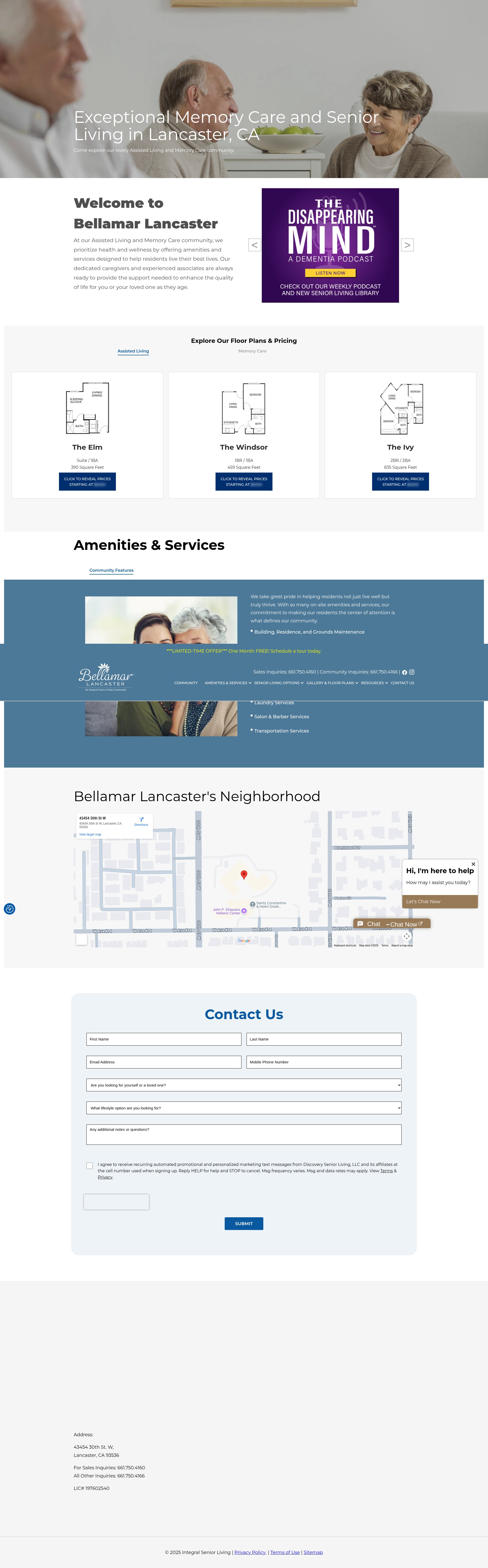 Screenshot of bellamarlancaster.com