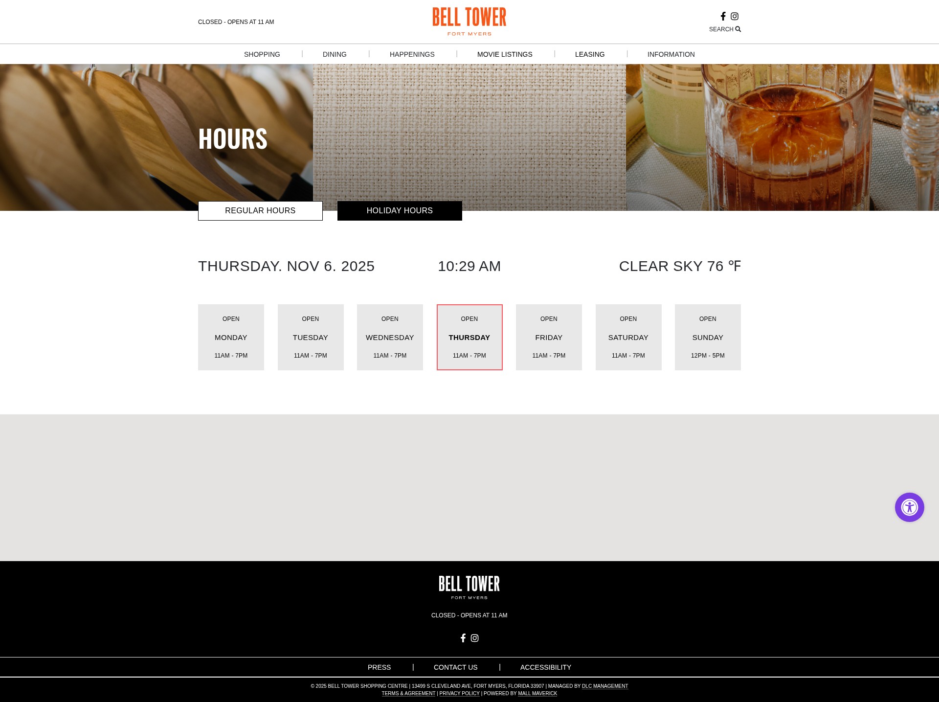 Screenshot of belltowerfl.com