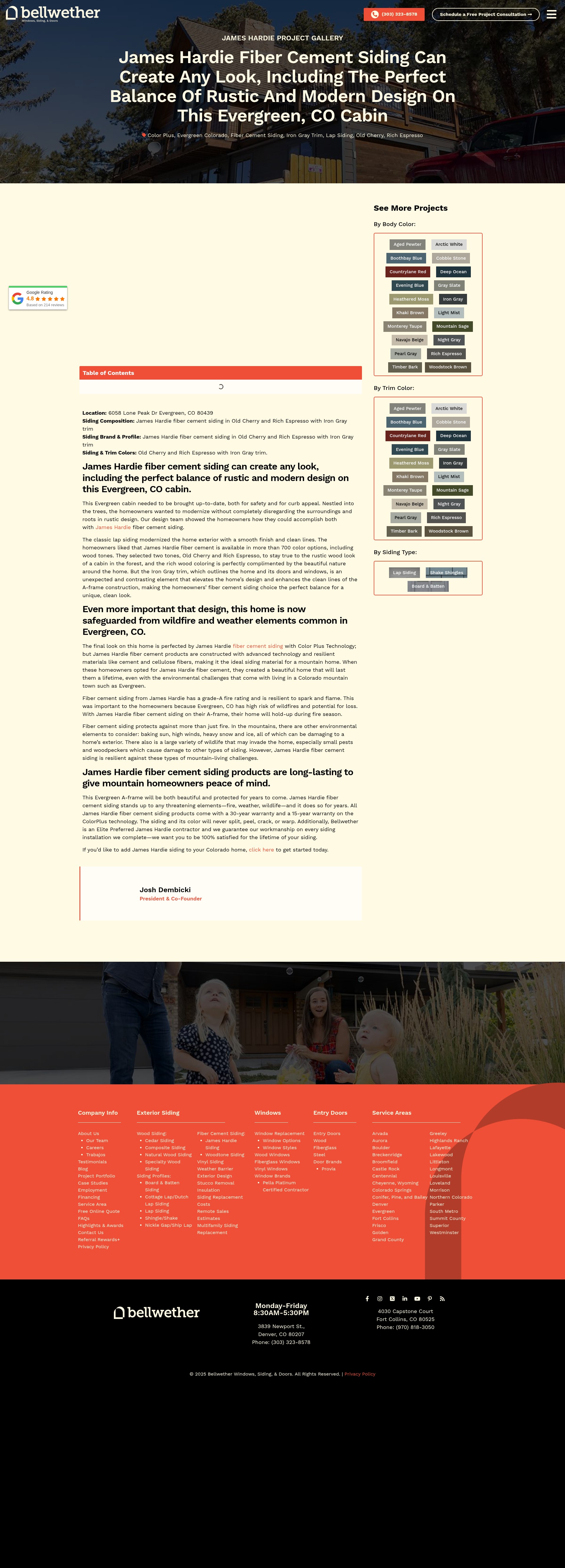 Screenshot of bellwetherhomes.com