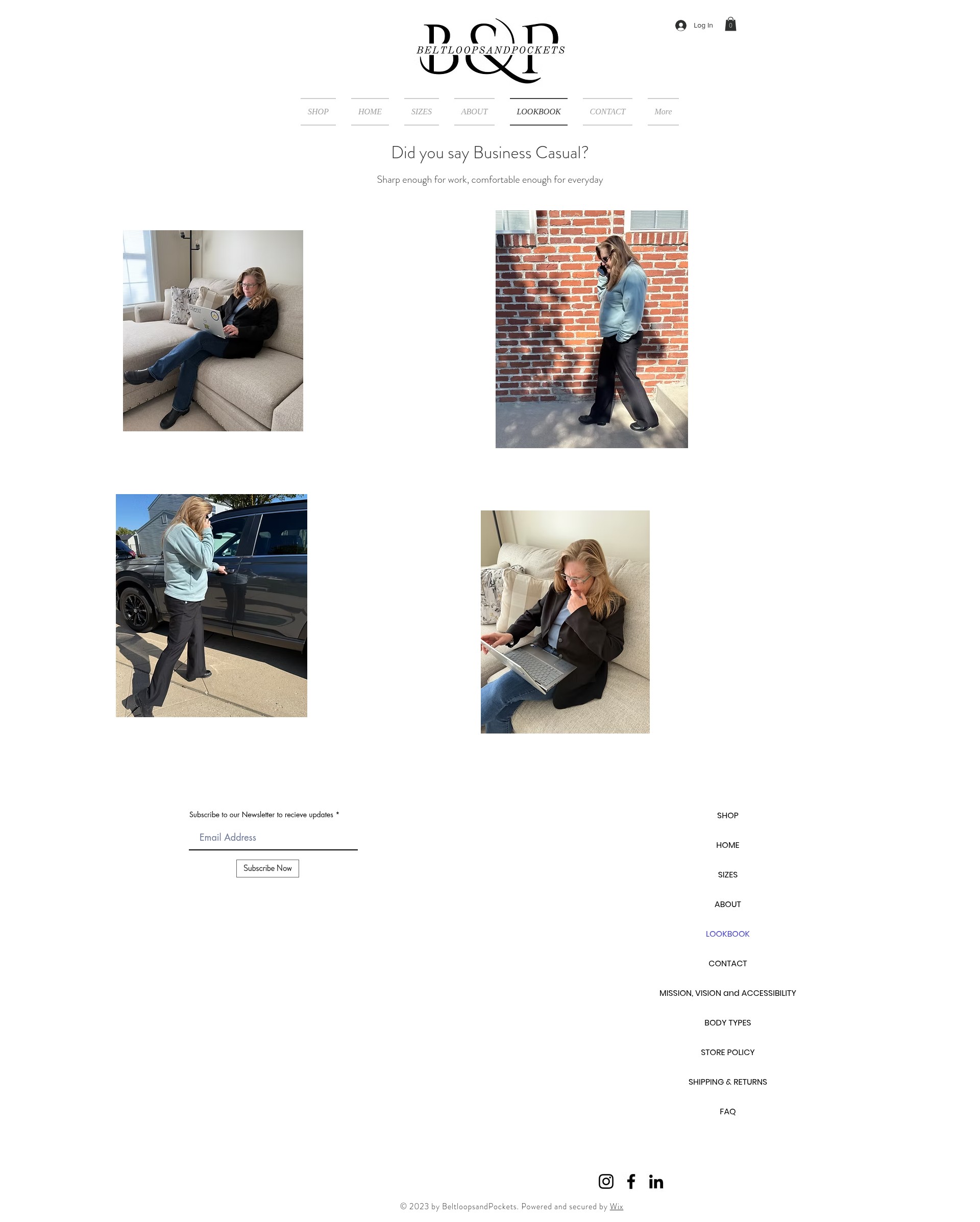 Screenshot of beltloopsandpockets.com
