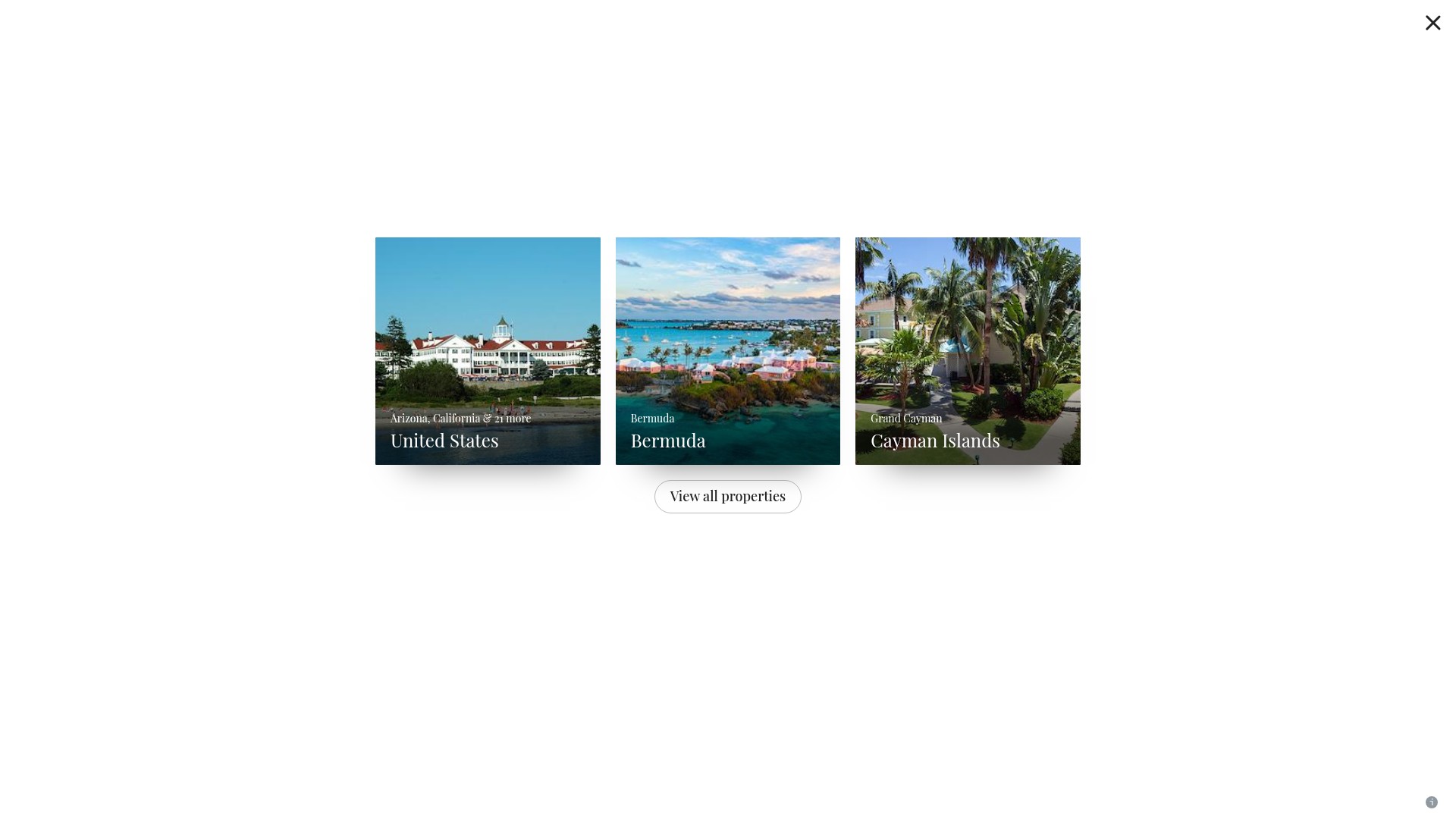 Screenshot of benchmarkresortsandhotels.com