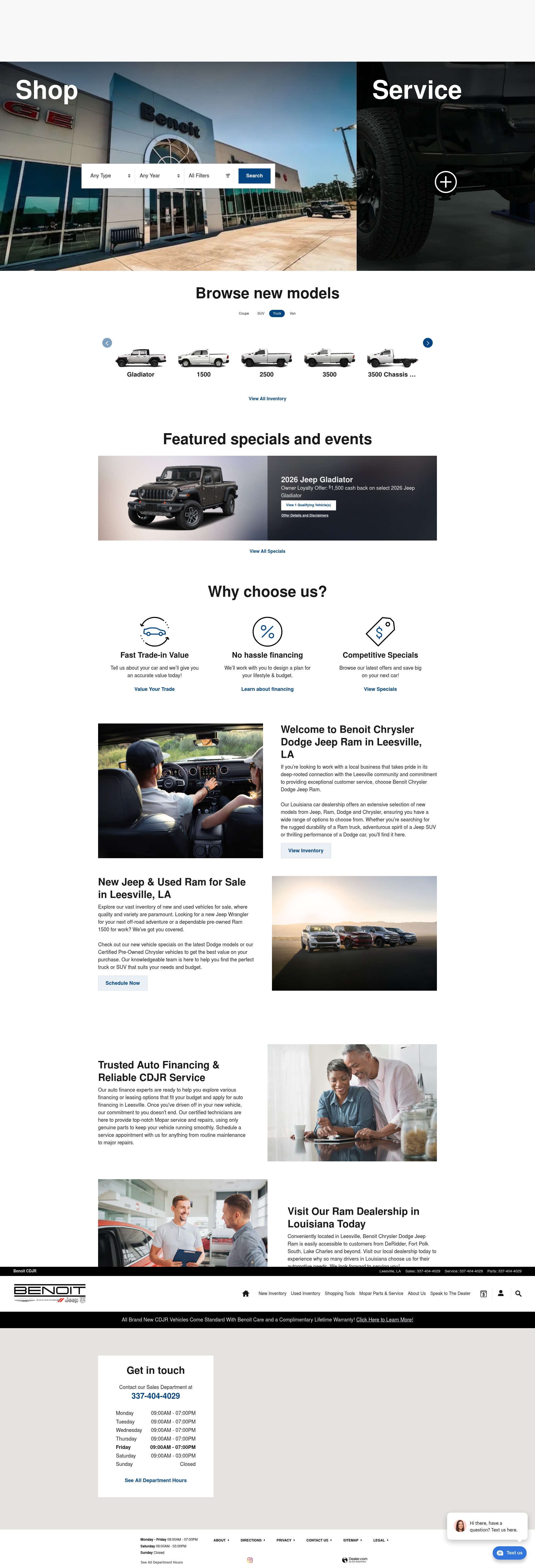 Screenshot of benoitcdjr.com