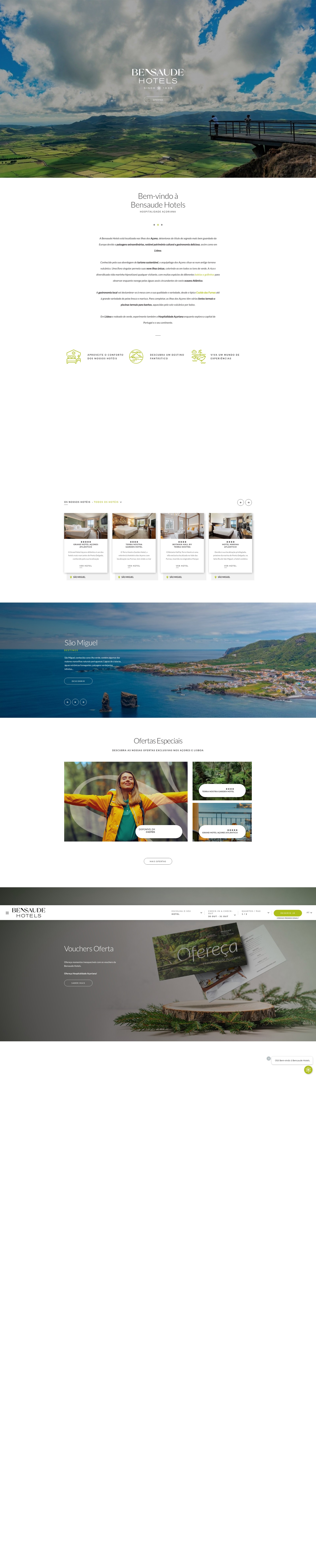 Screenshot of bensaudehotels.com