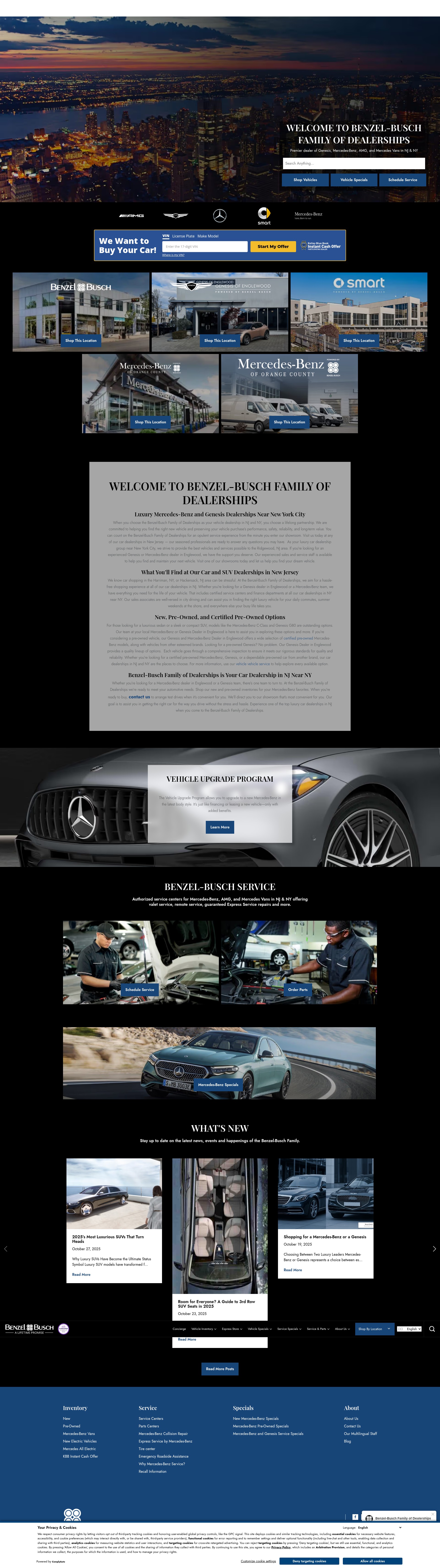 Screenshot of benzelbusch.com