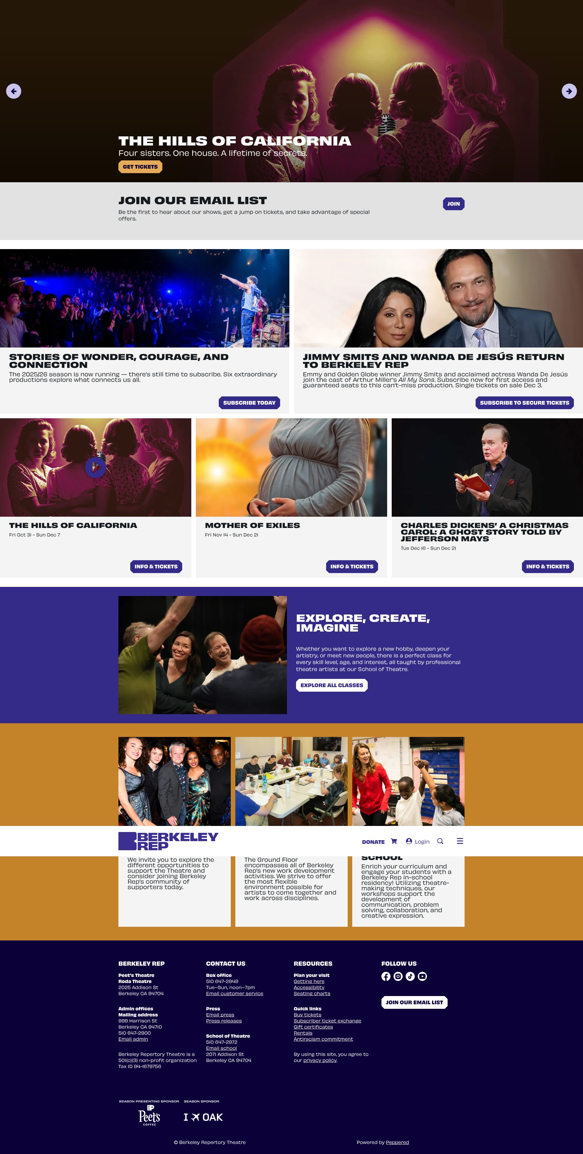 Screenshot of berkeleyrep.org
