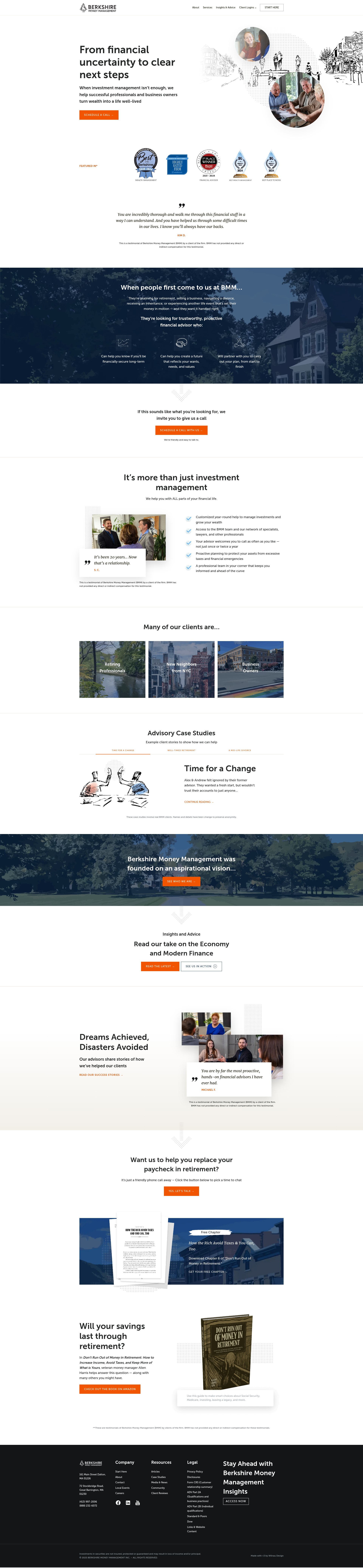 Screenshot of berkshiremm.com