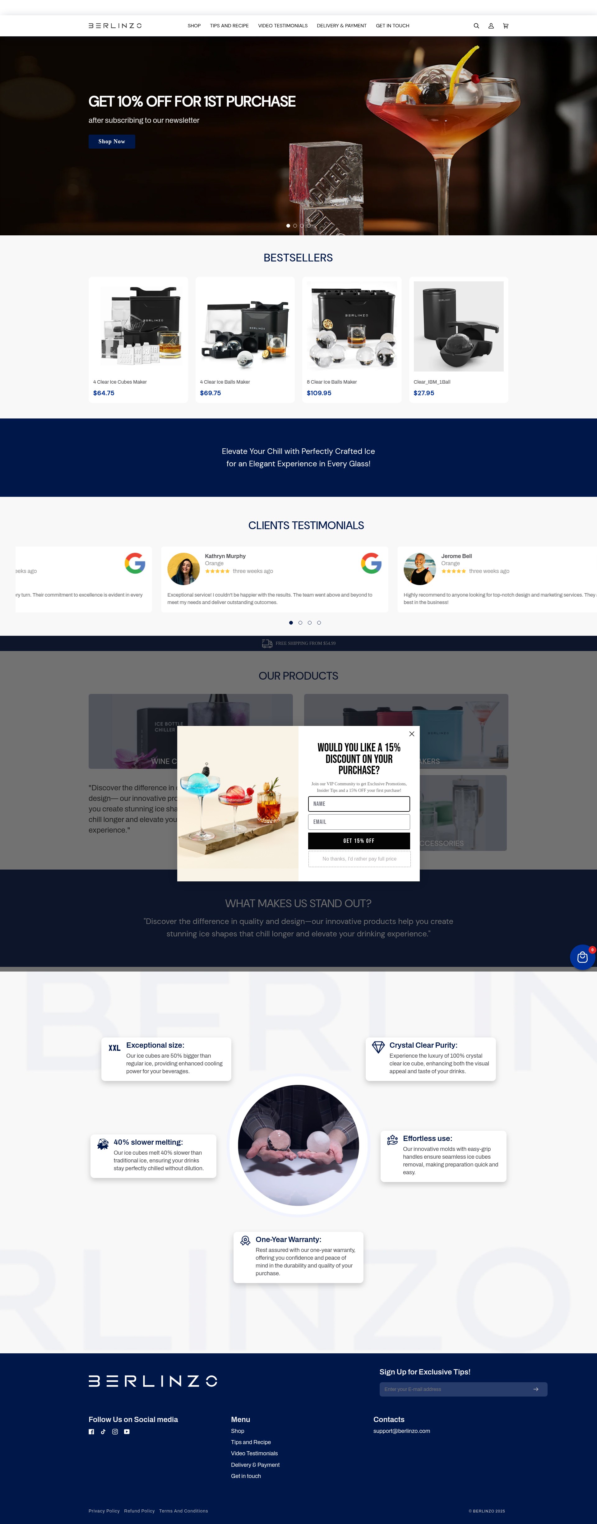 Screenshot of berlinzo.com