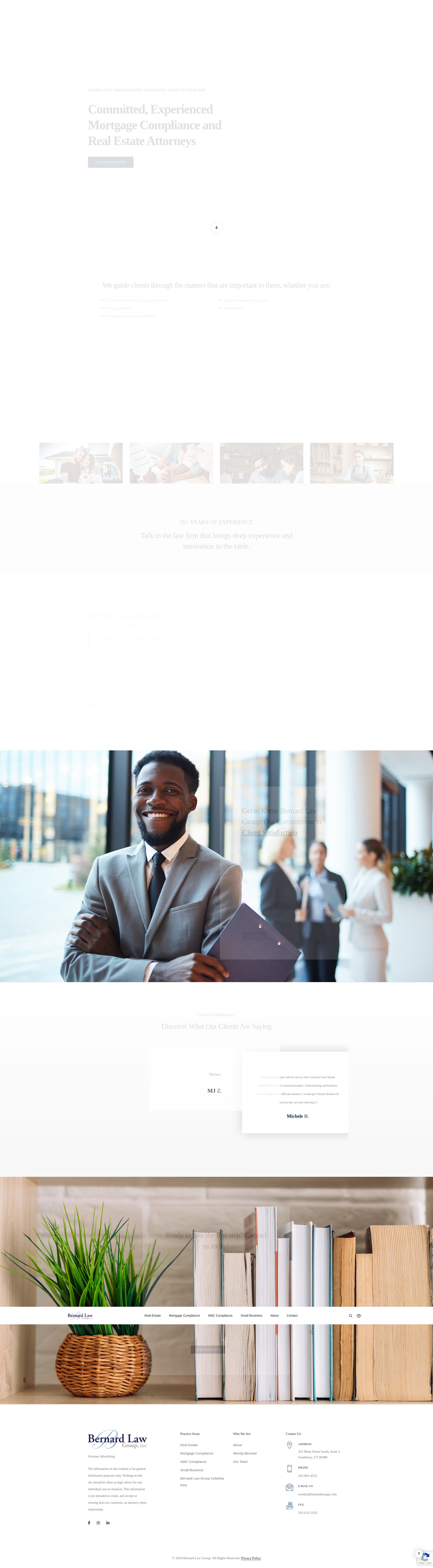 Screenshot of bernardlawgrp.com