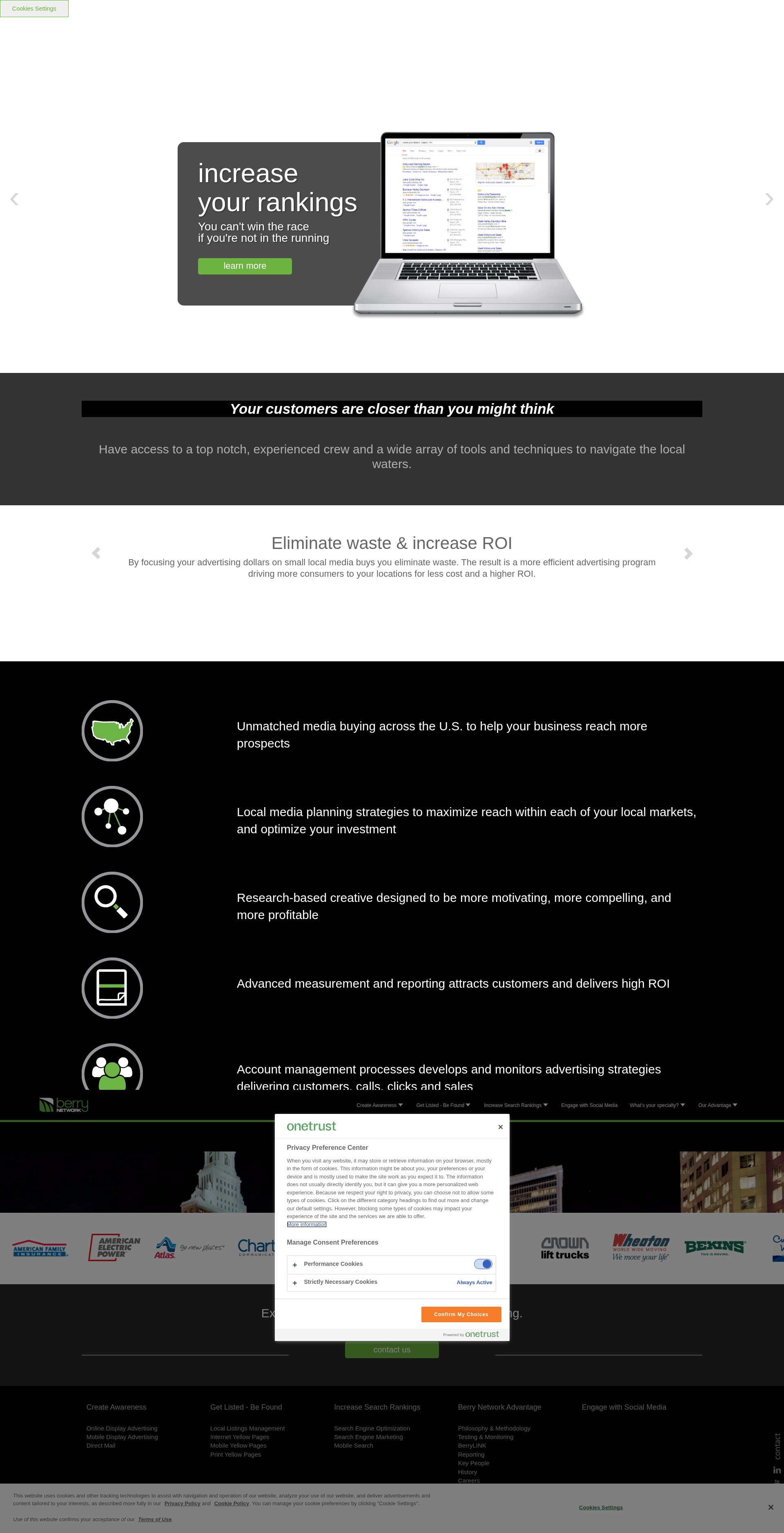 Screenshot of berrynetwork.com