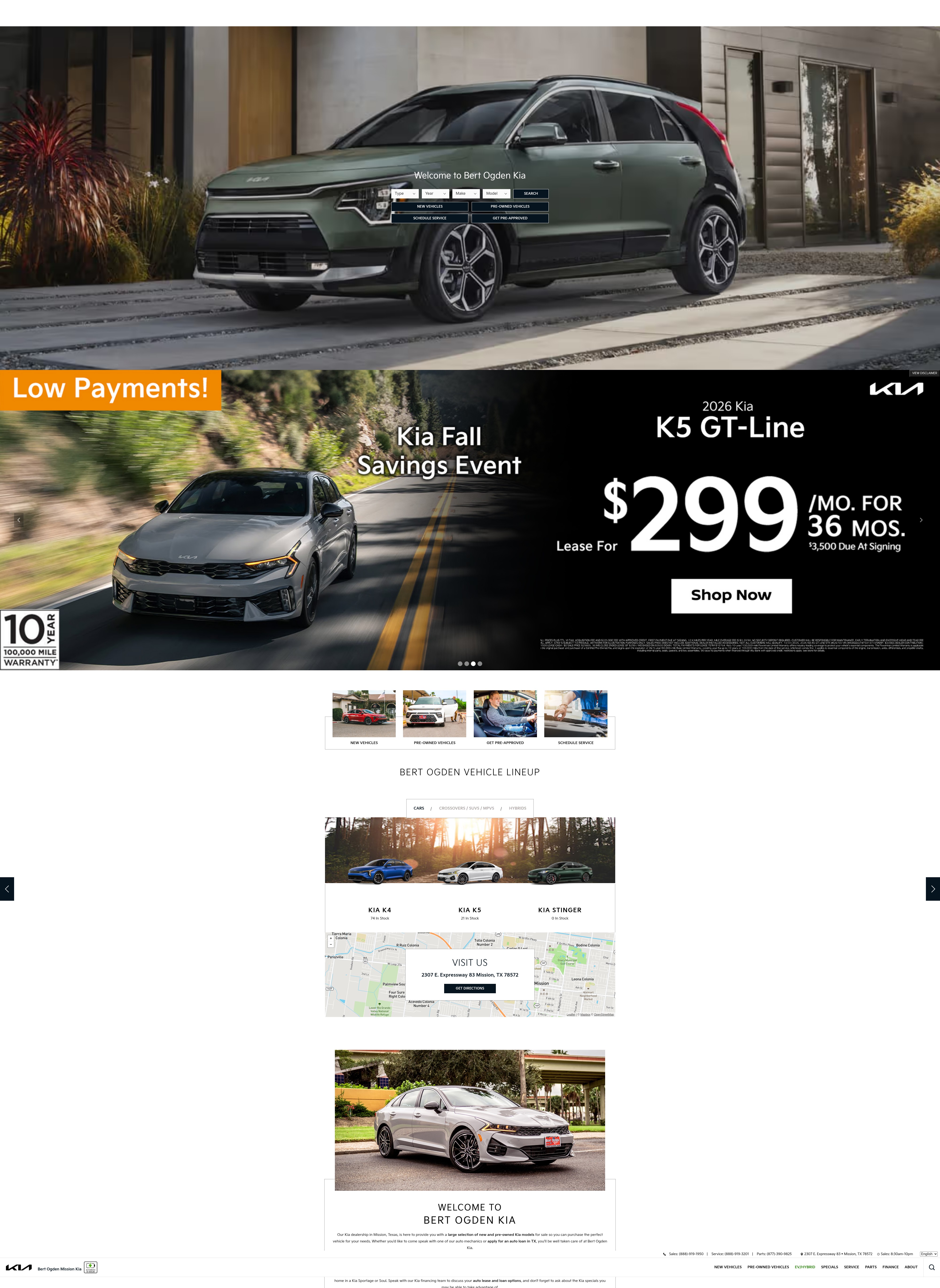 Screenshot of bertogdenmissionkia.com