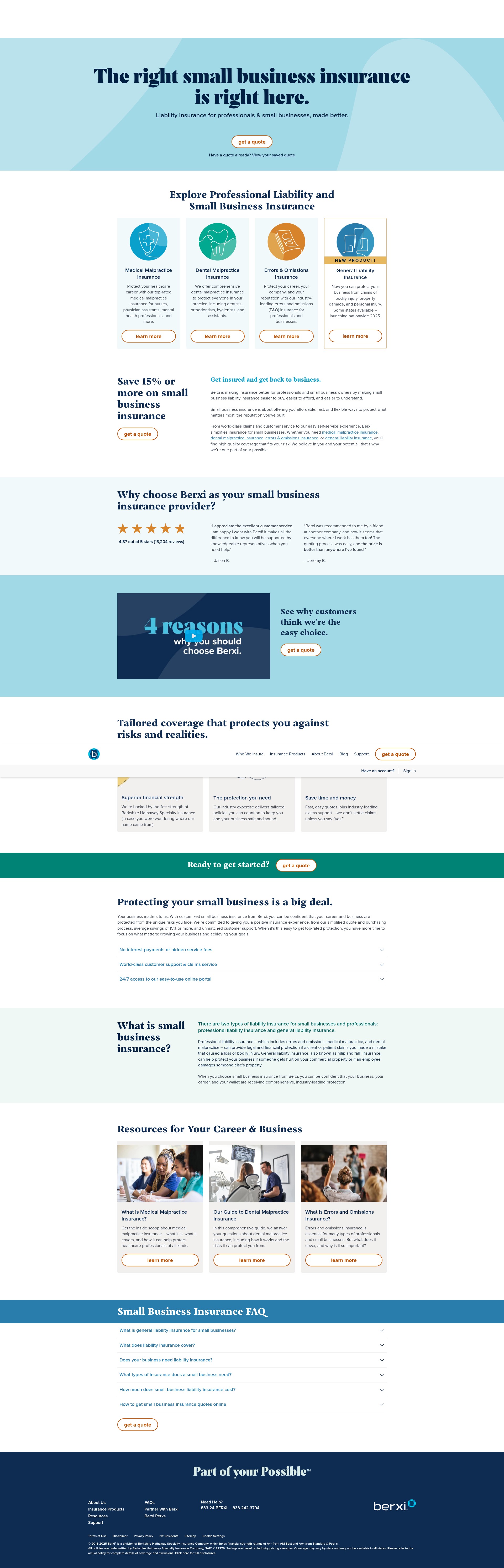 Screenshot of berxi.com