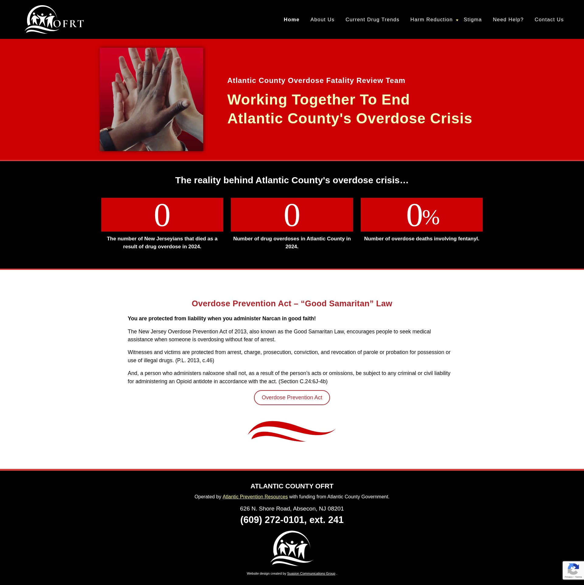 Screenshot of besafeatlantic.com