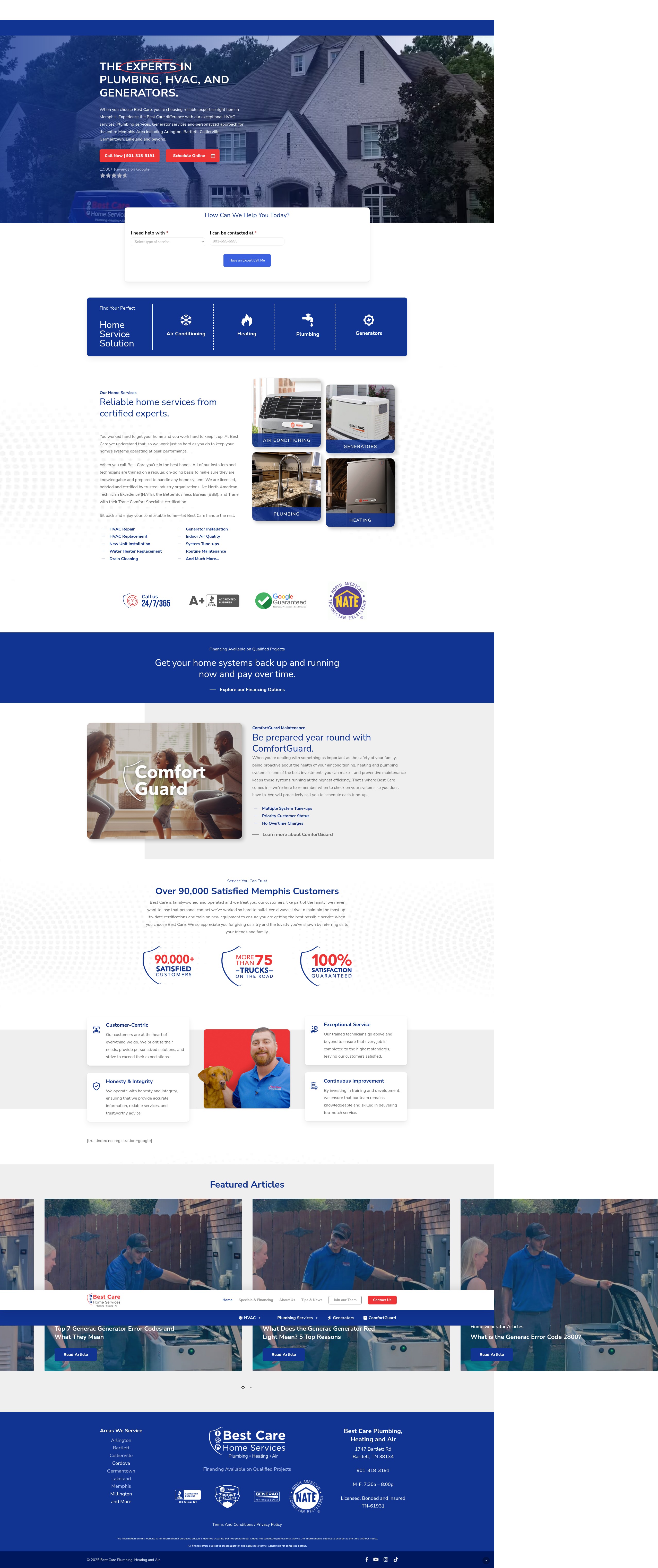 Screenshot of bestcarehomeservices.com