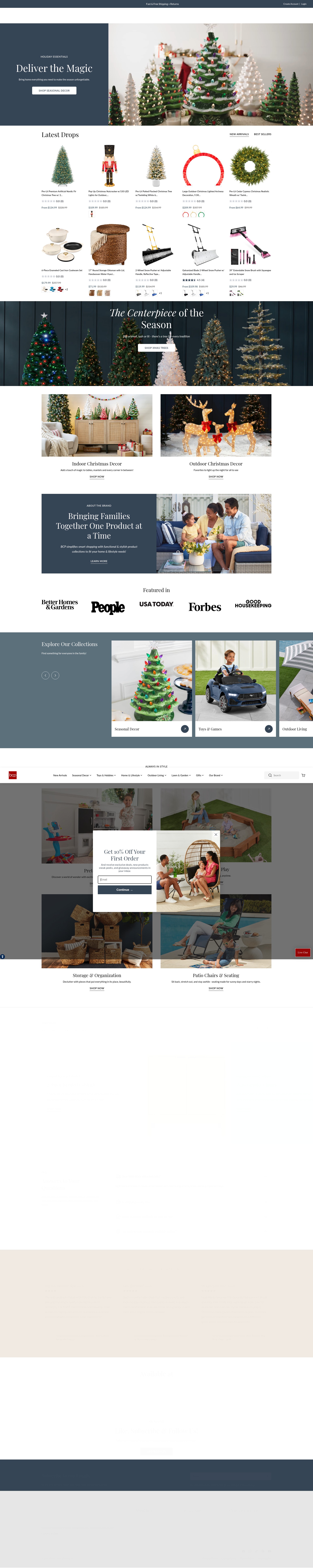 Screenshot of bestchoiceproducts.com