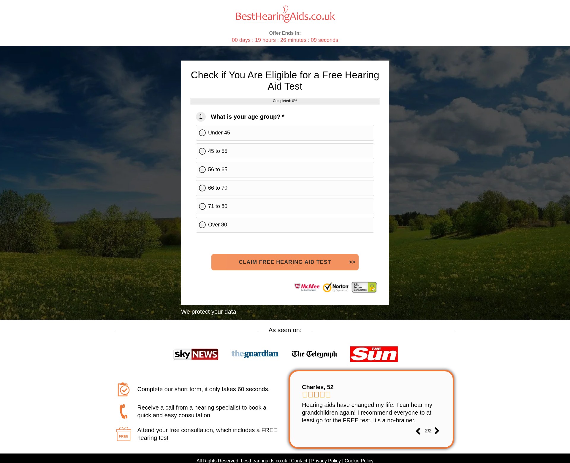 Screenshot of besthearingaids.co.uk