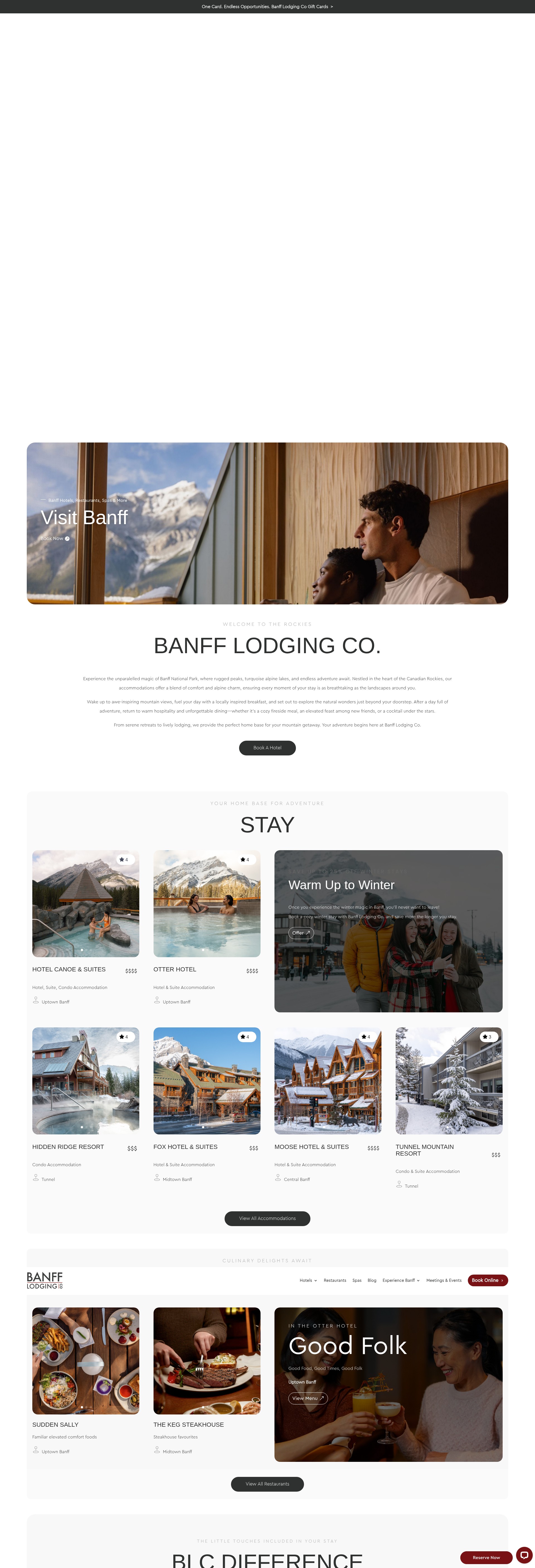 Screenshot of bestofbanff.com