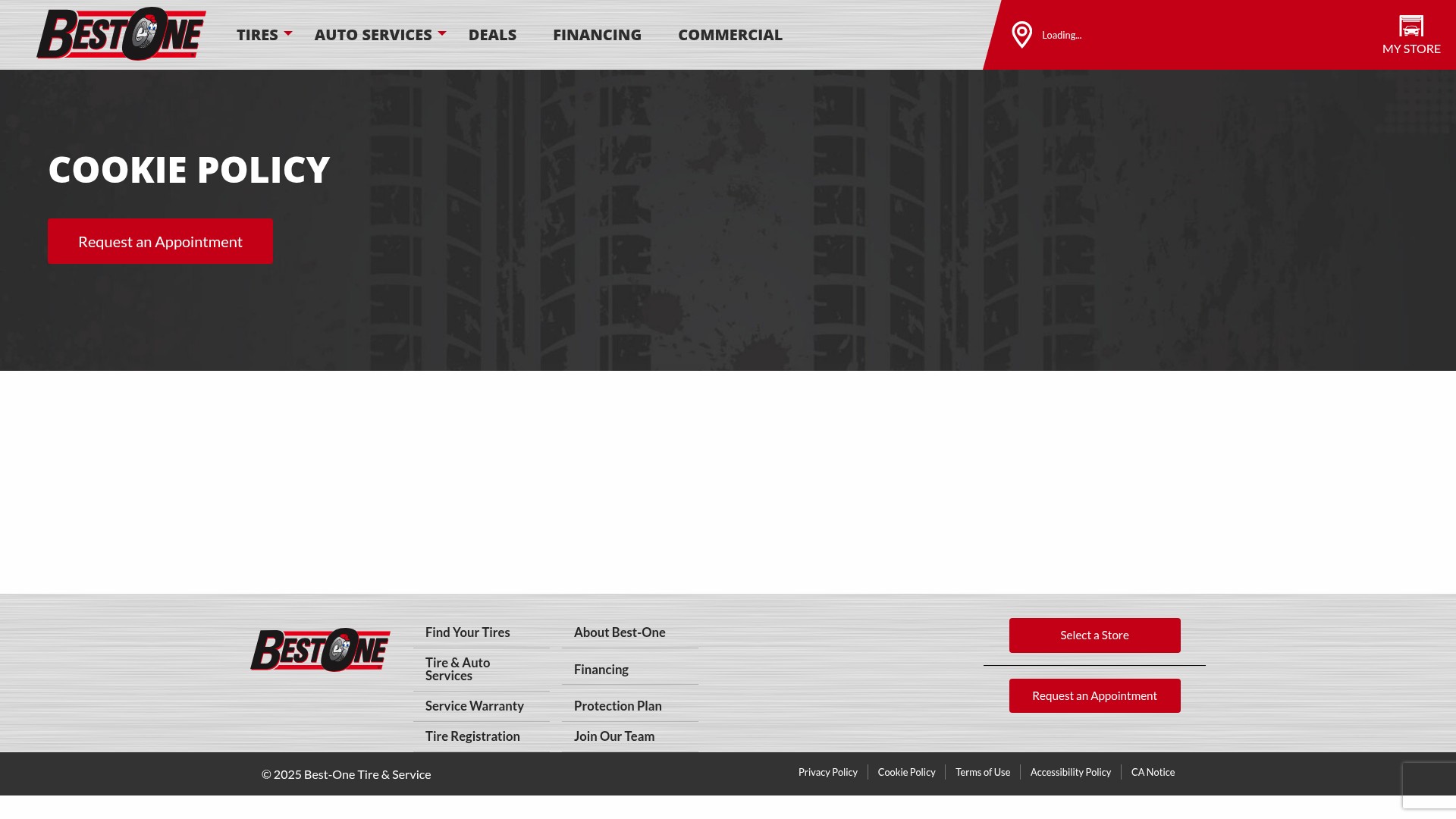 Screenshot of bestonetire.com