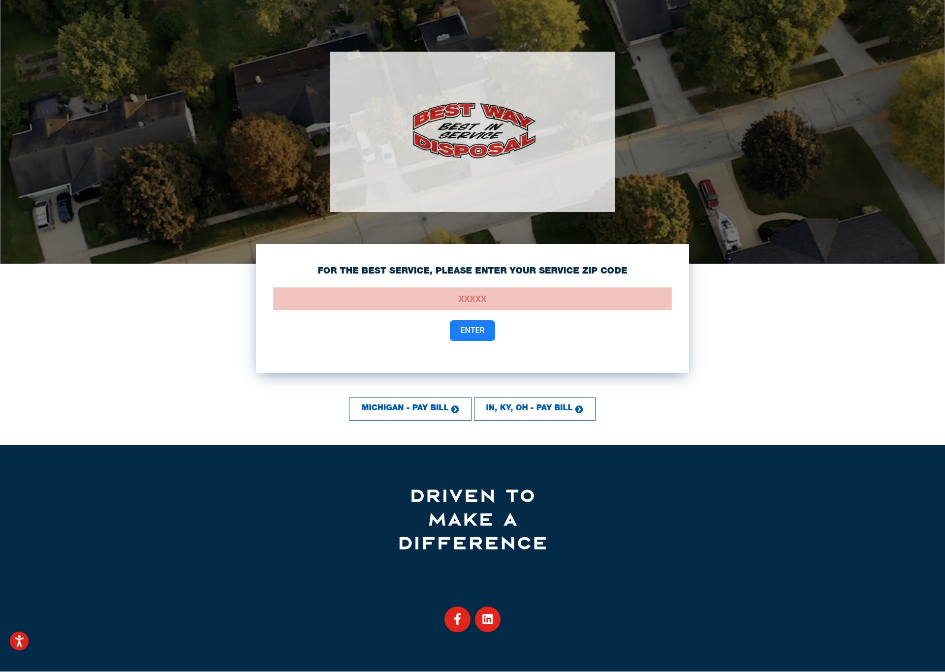 Screenshot of bestway-disposal.com